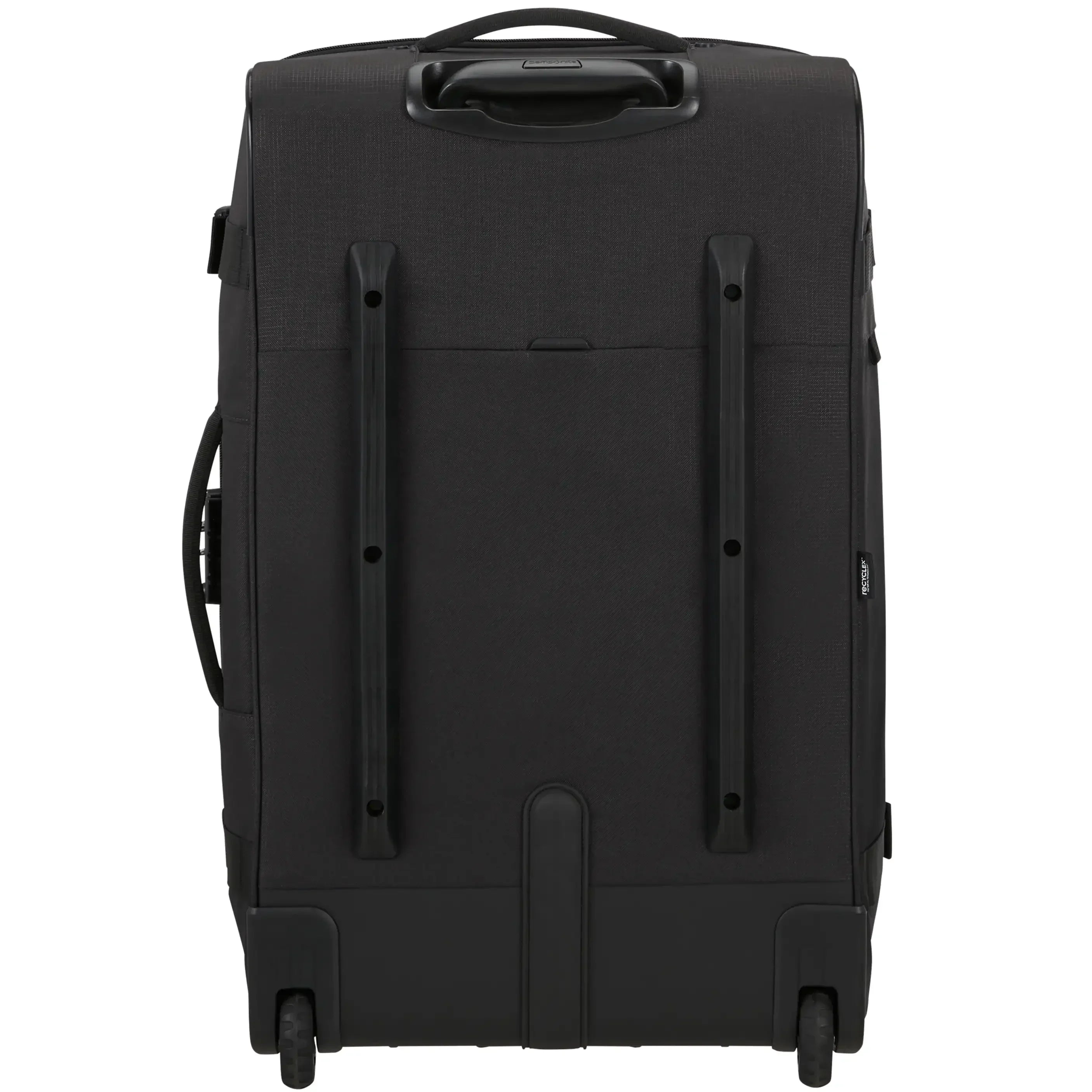 Samsonite Roader Rollreisetasche 68 cm dark blue - Rückseite mit Tragegriff und robusten Rollen