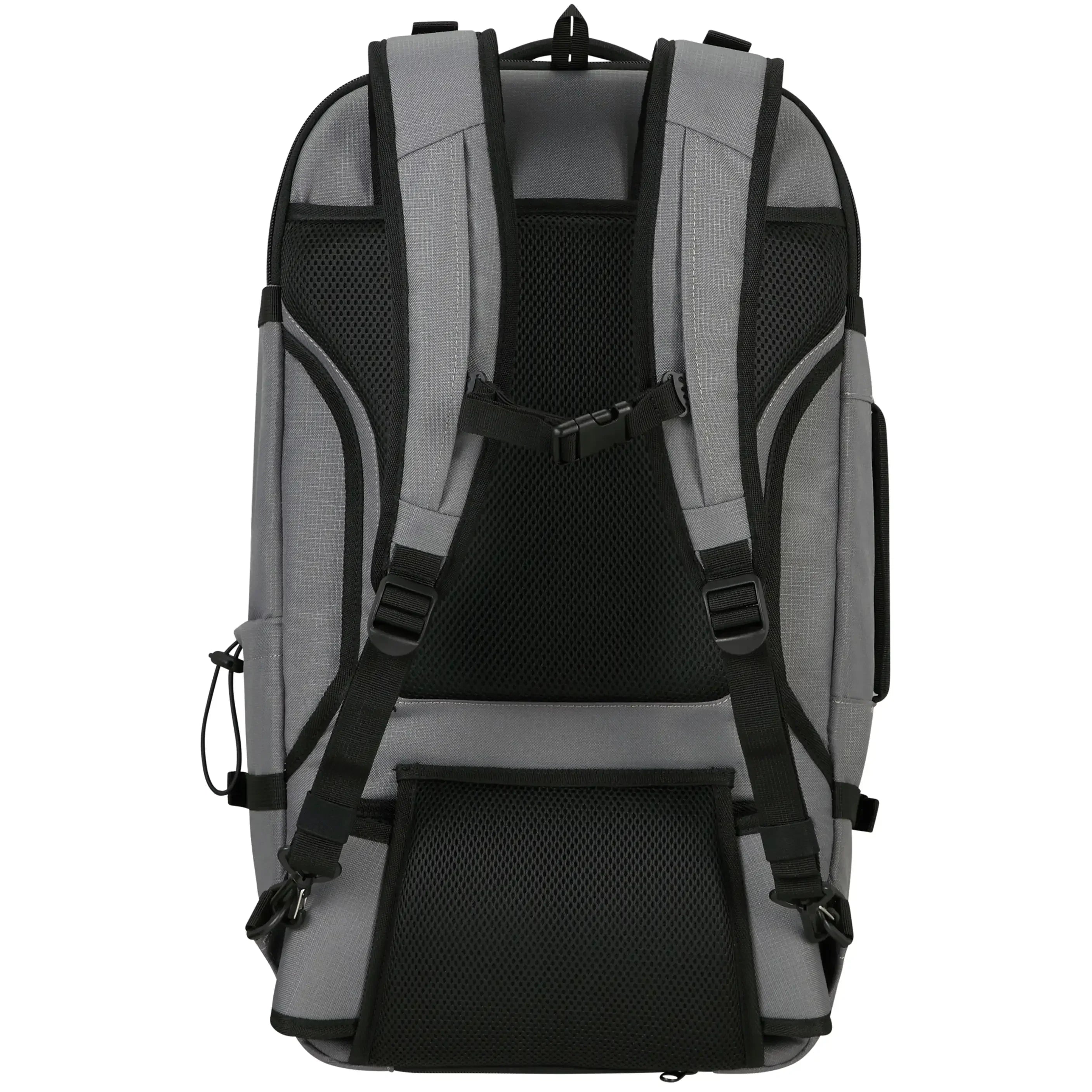 Samsonite Roader Travel Backpack S 57 cm dark blue - Seitenansicht mit ergonomischen Schultergurten
