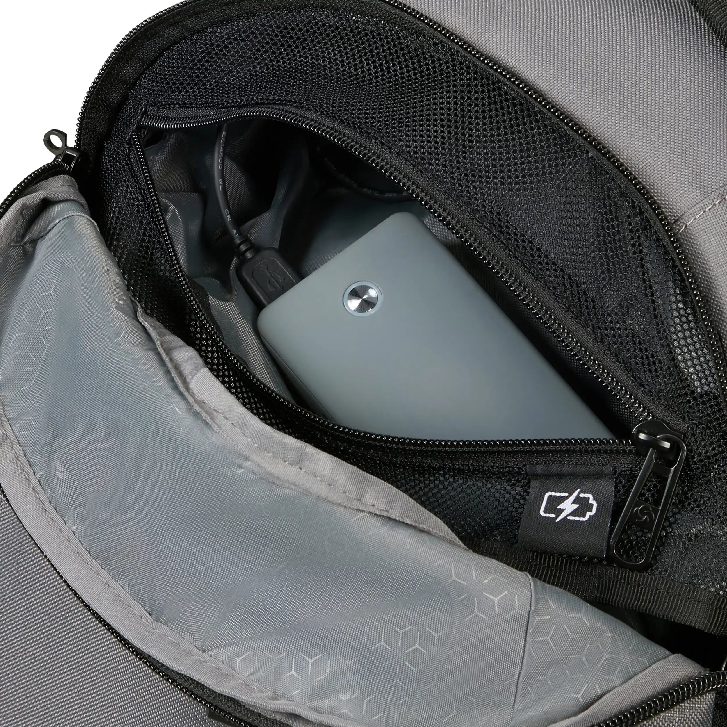 Samsonite Roader Travel Backpack S 57 cm dark blue - Detailansicht der praktischen Innenfächer