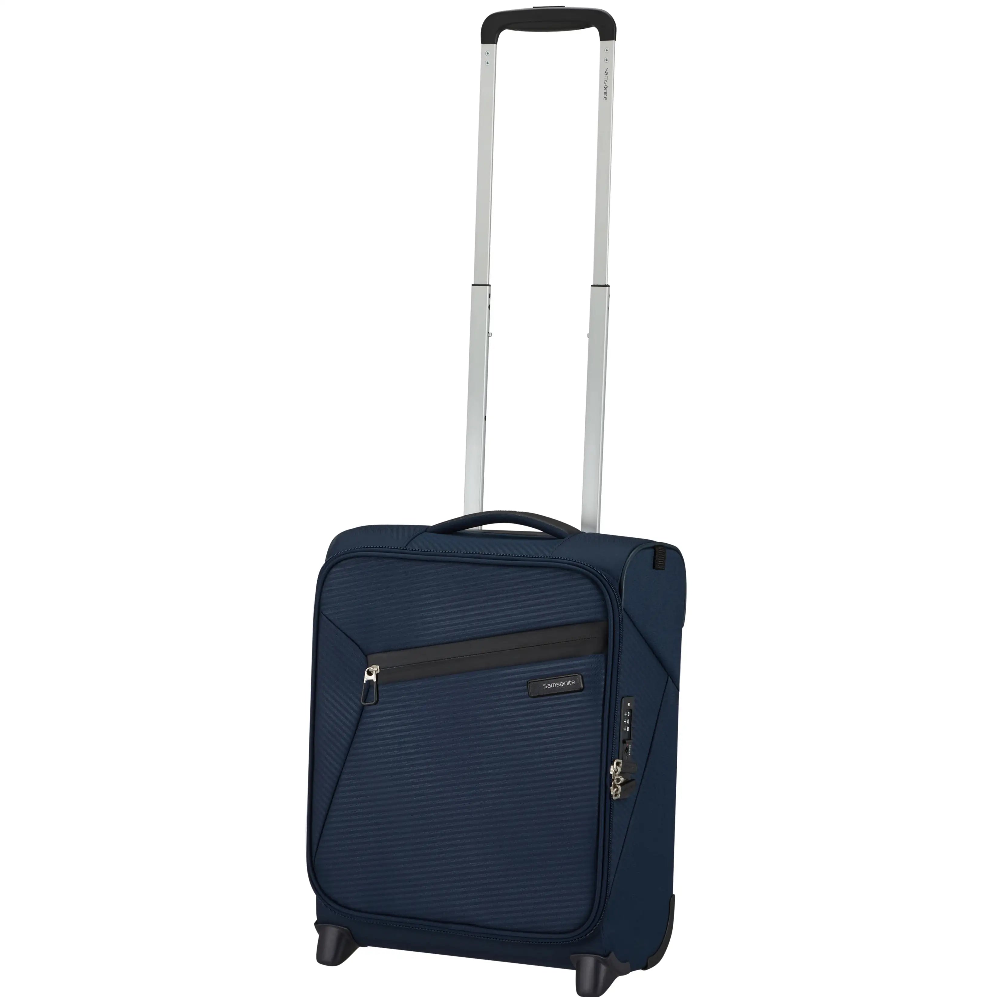 Samsonite Litebeam Underseater 2-Rollen Trolley Upright 45 cm - Midnight Blue