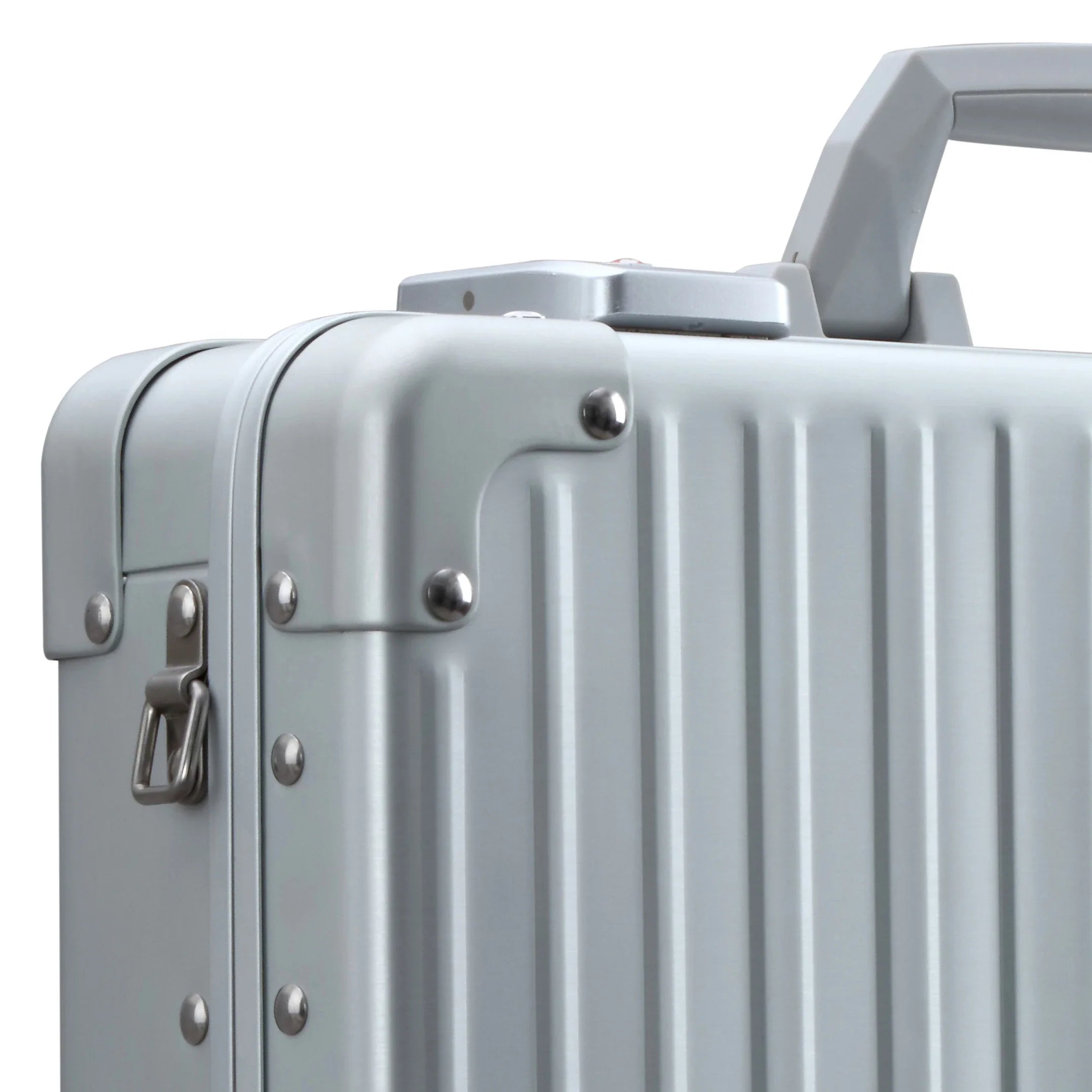 Aleon Businesskoffer 15 Zoll mit Laptopfach 38 cm - Platinum