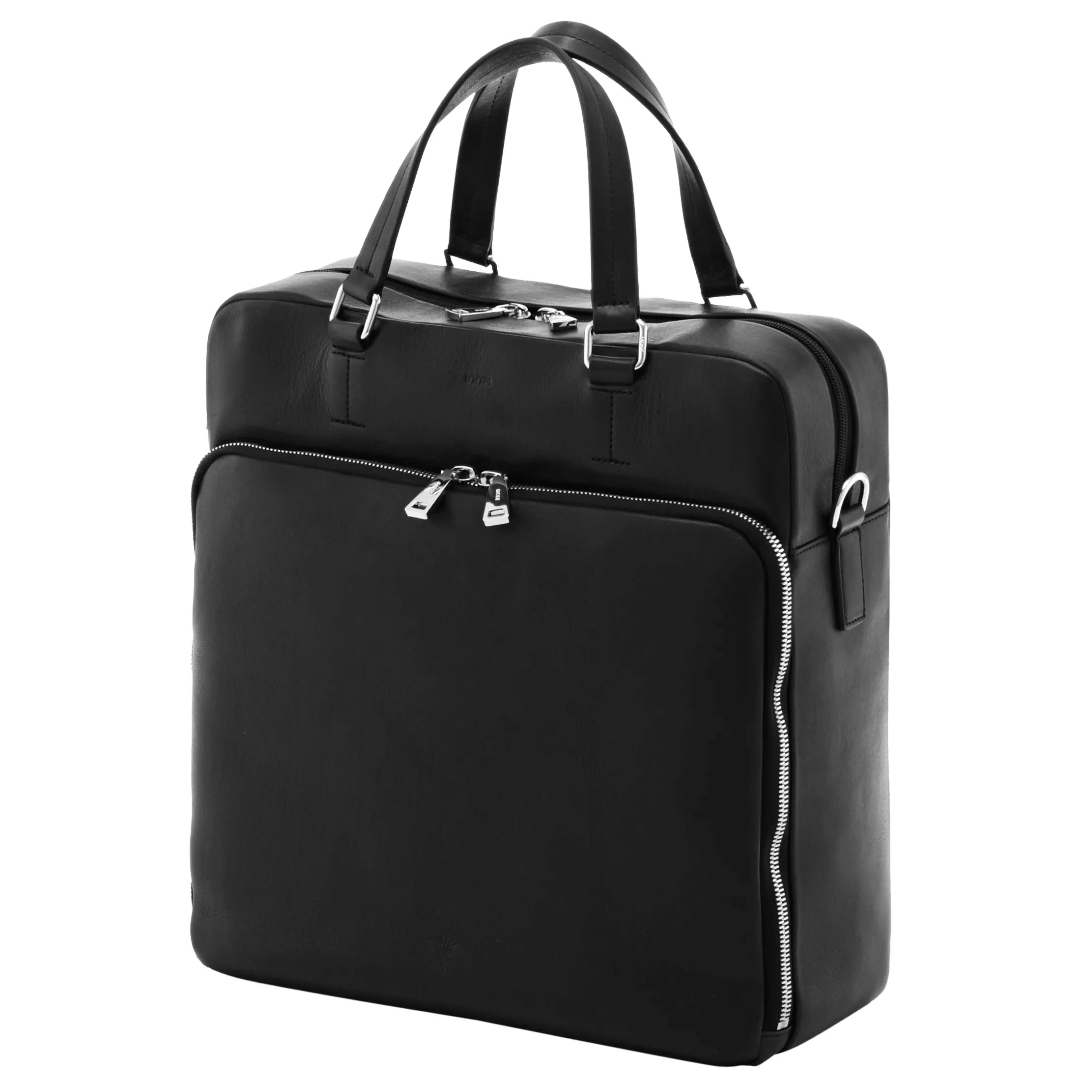 Joop Soft Leather Sinon Briefbag Laptoptasche 40 cm - black