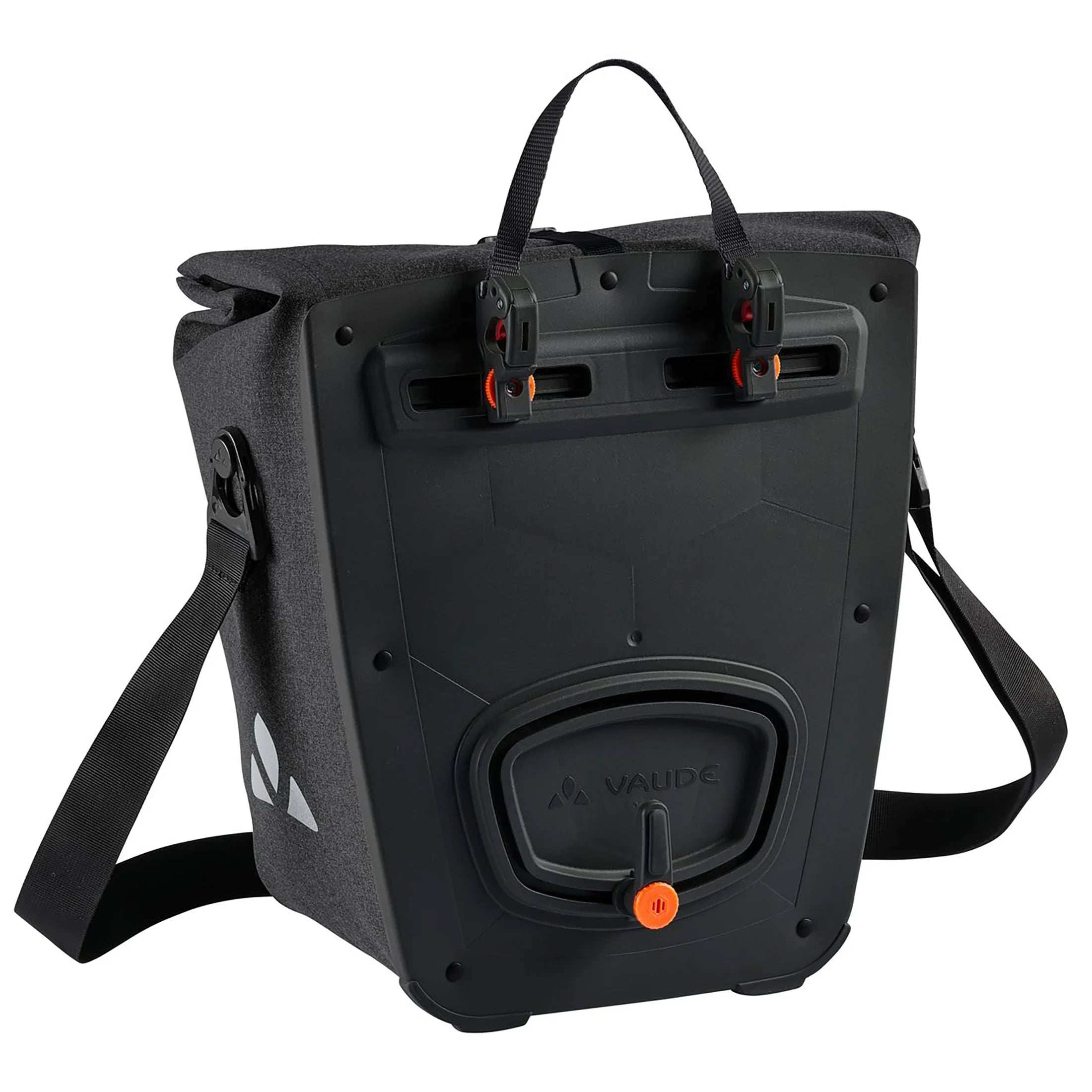 Vaude Made in Germany ReCycle Back Single Fahrradtasche 36 cm - Black