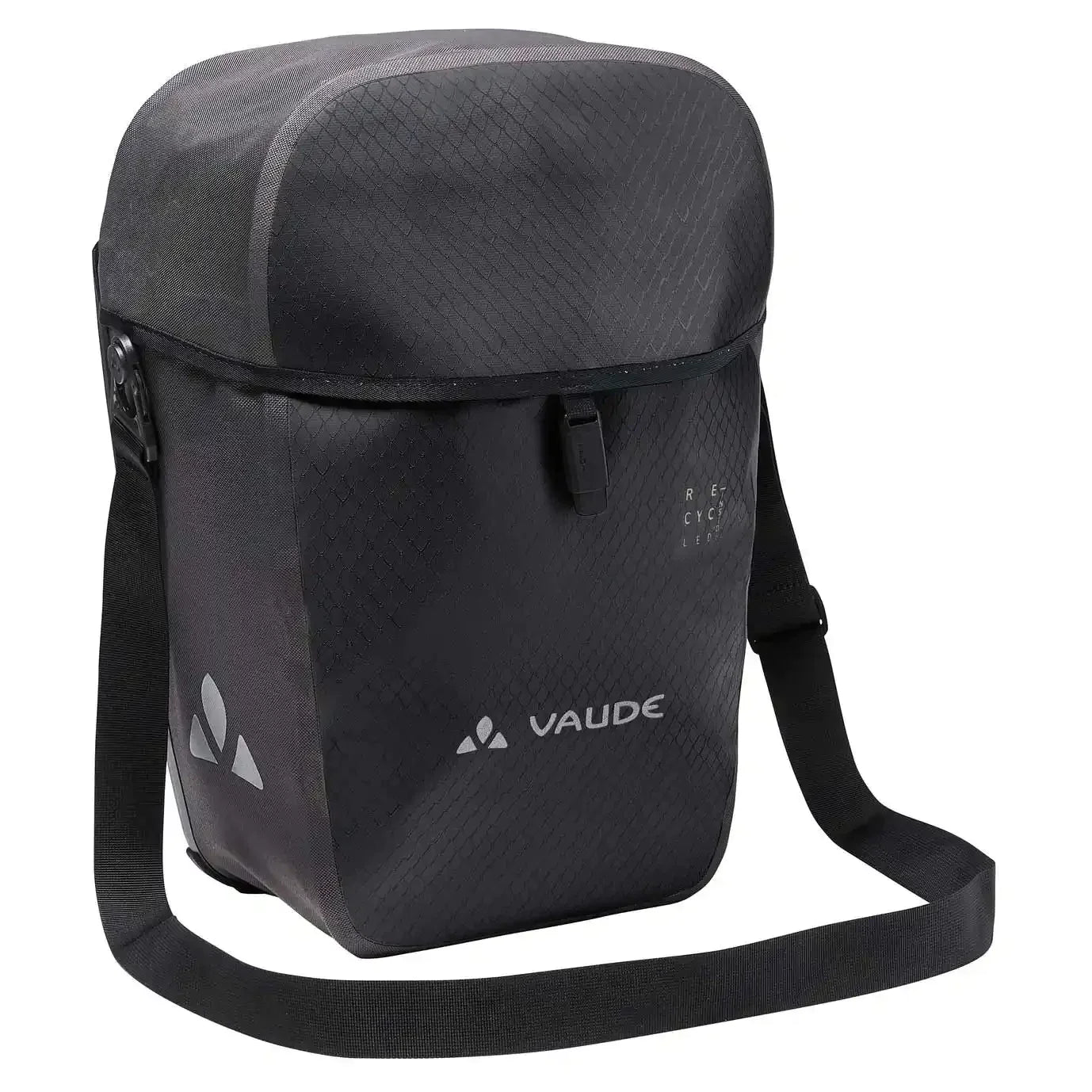 Vaude Bike Sports Aqua Commute Single Einzelne Fahrradtasche 48 cm - Black