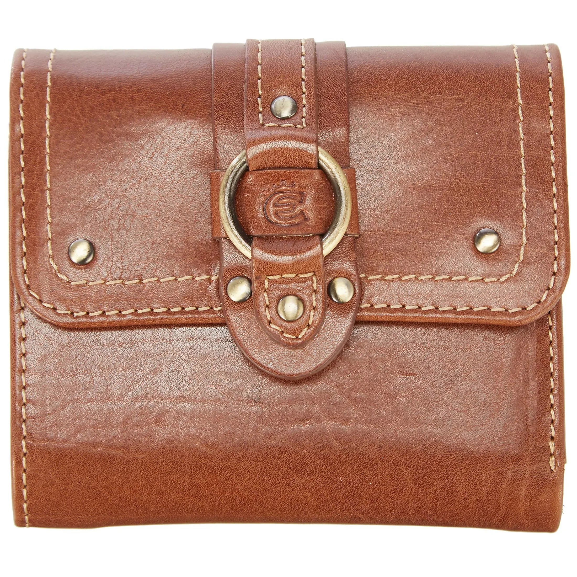 Esquire Denver RFID wallet 10 cm - cognac