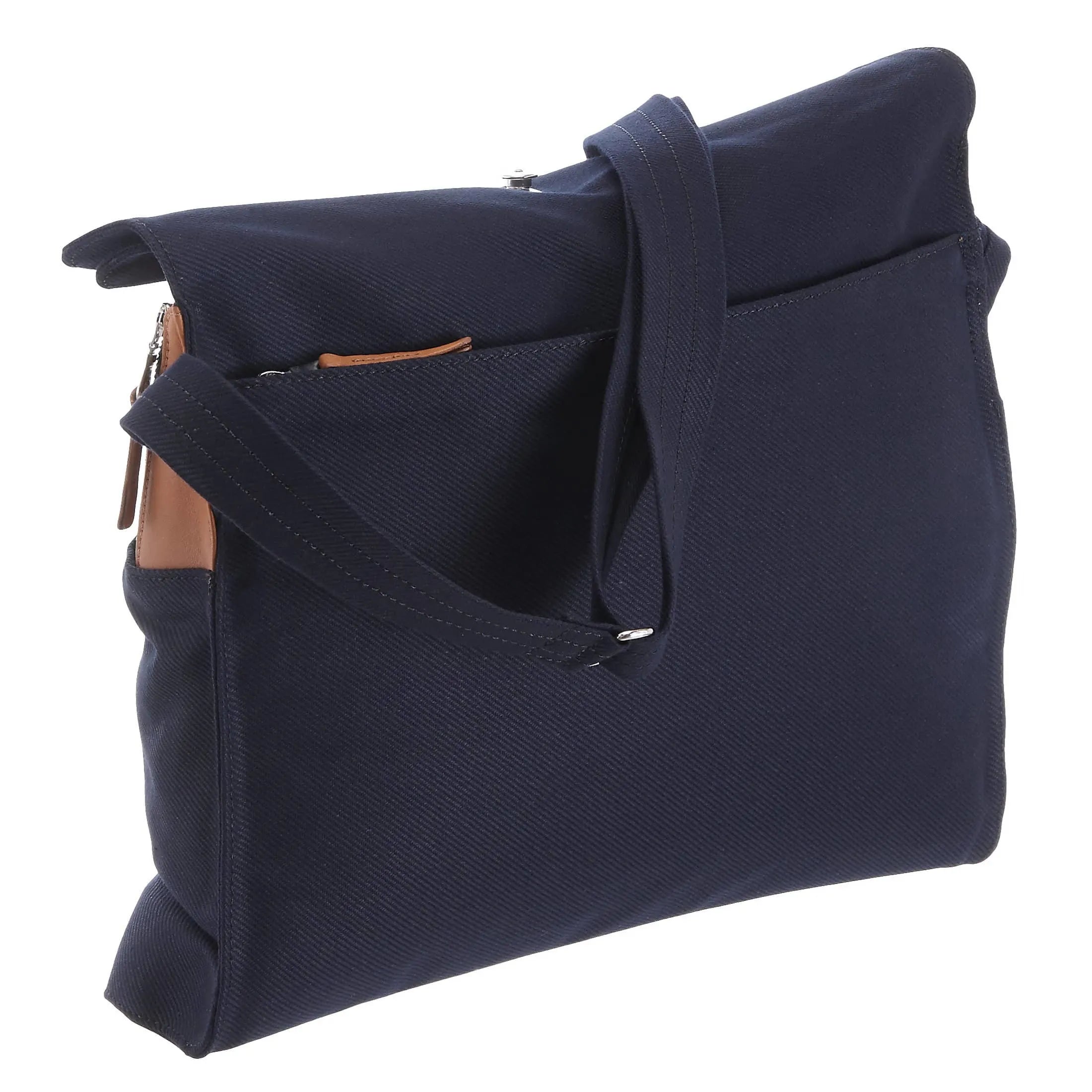 Harolds Dothebag Mailbag Messengerbag mit Laptopfach 40 cm - blau/natur