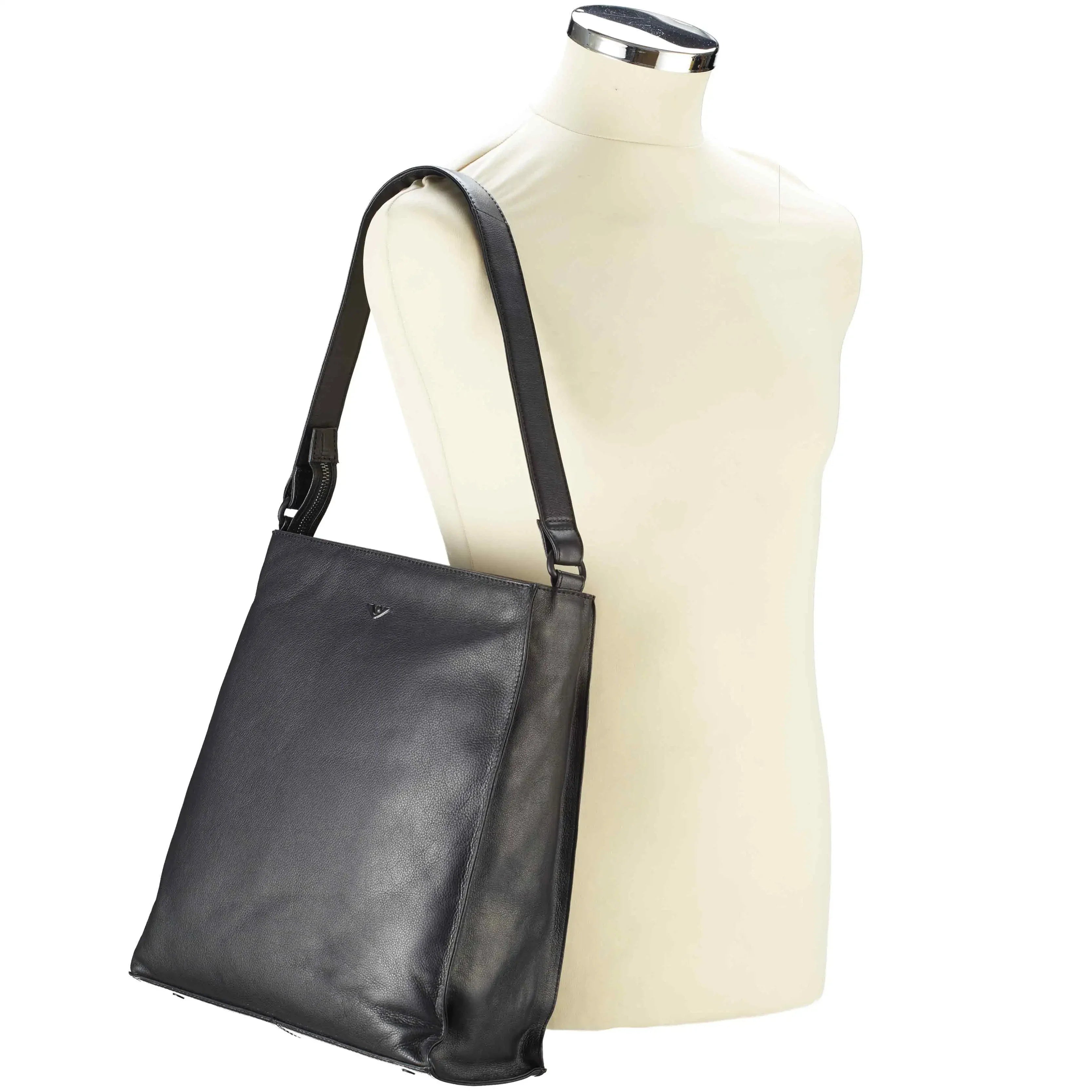 VOi-Design 4 Seasons Donata Schultertasche 35 cm - Schwarz