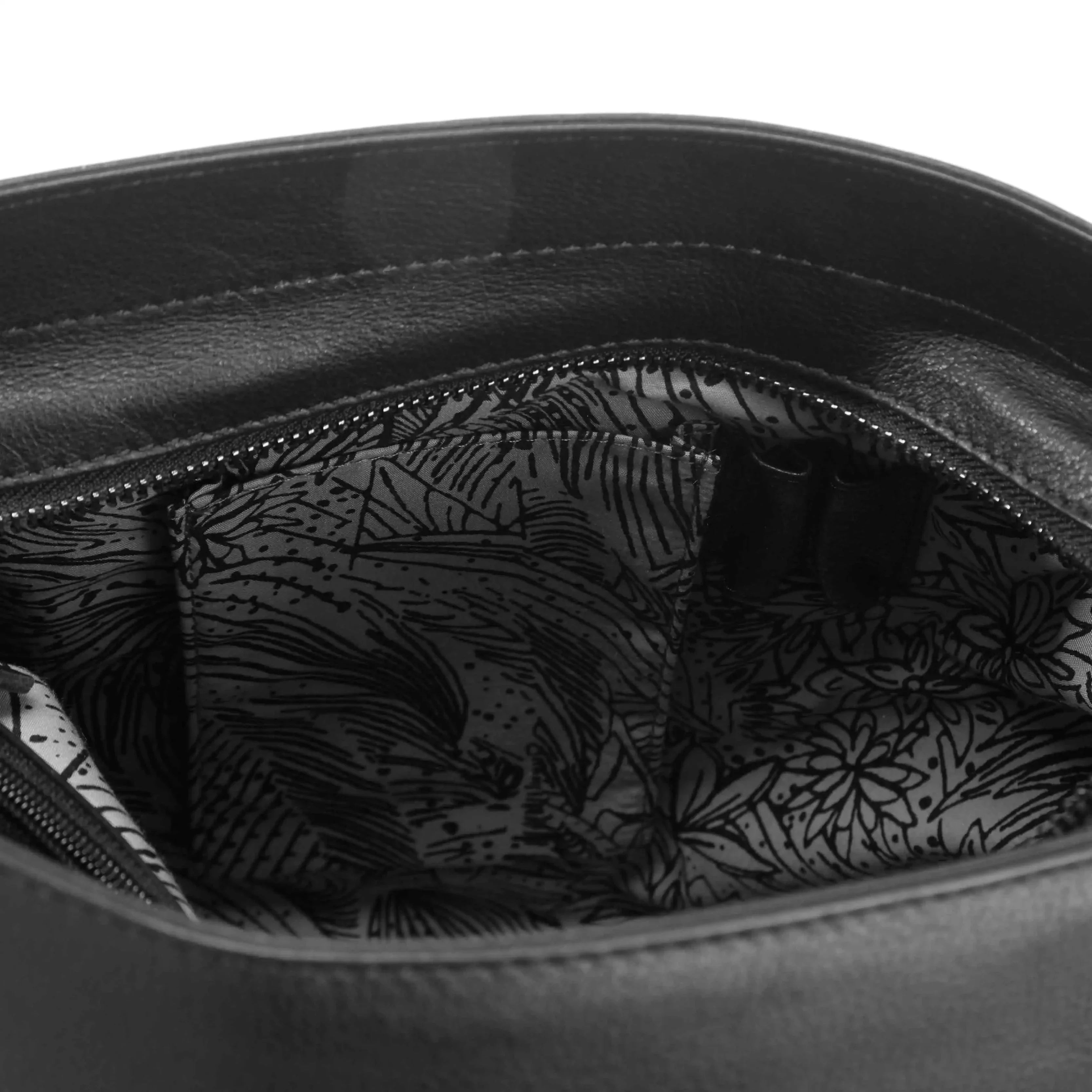 VOi-Design 4 Seasons Donata Schultertasche 35 cm - Schwarz