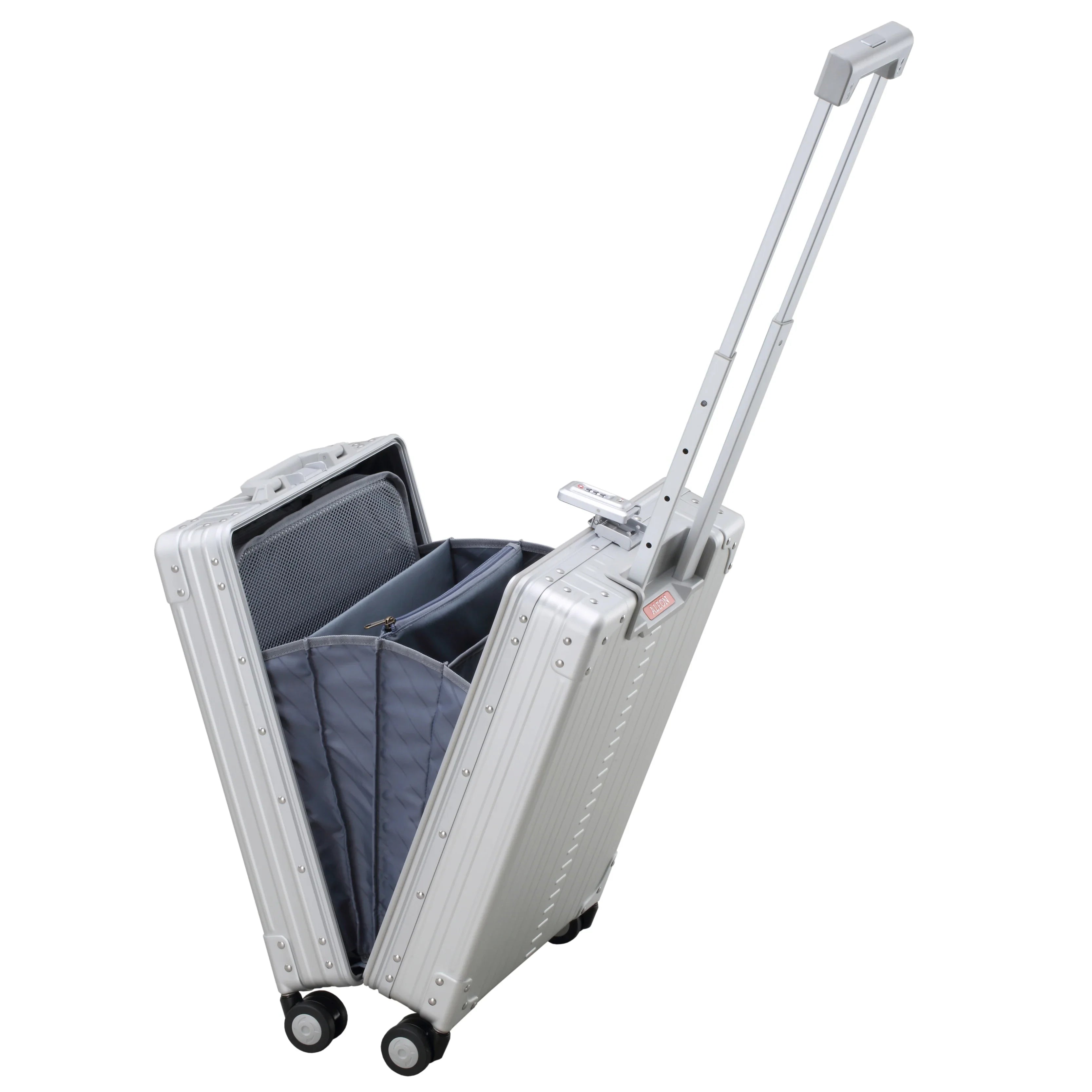 Aleon Vertical Business Carry-On Kabinentrolley 56 cm - Platinum