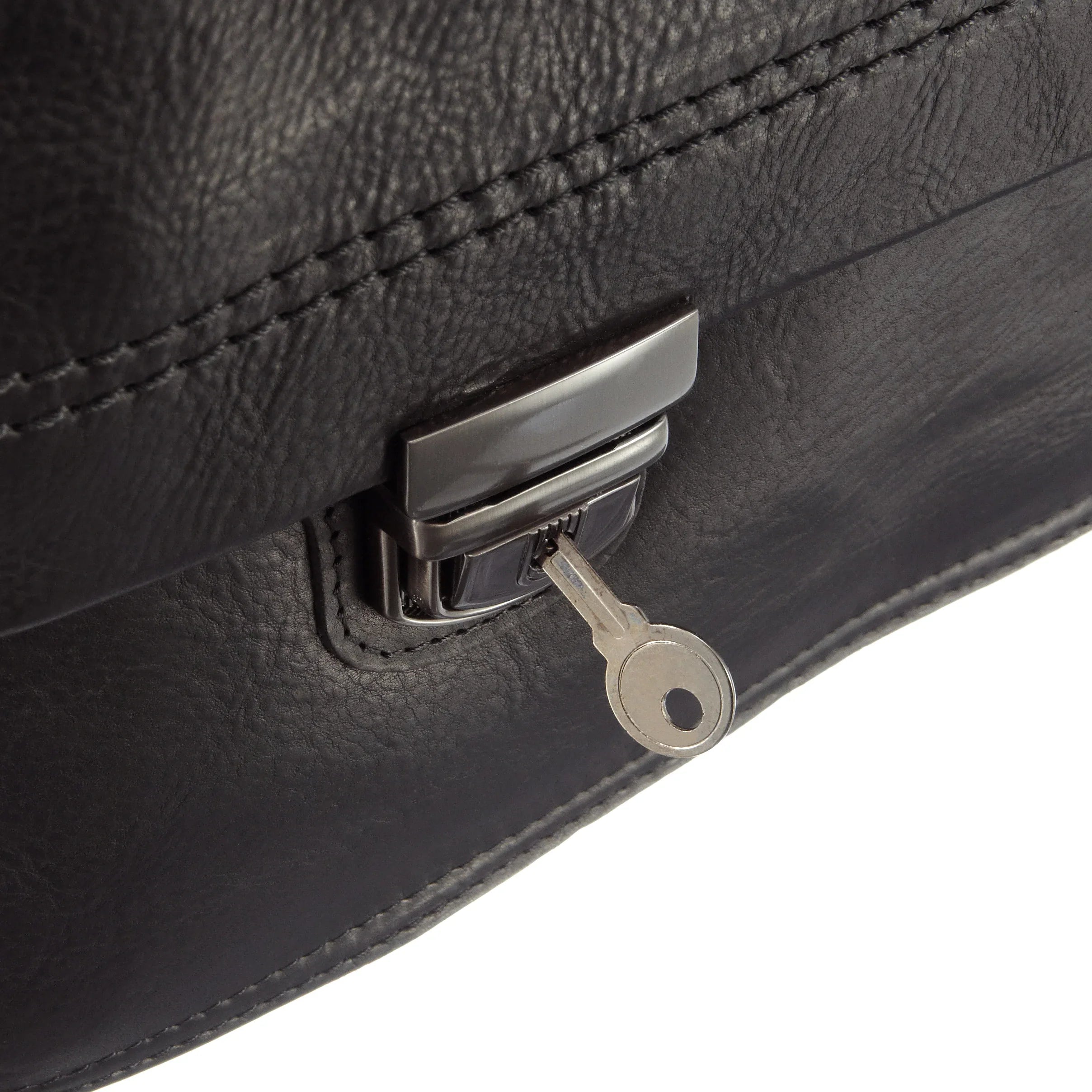 Harolds Saddle Aktenmappe mit Laptopfach 40 cm - braun