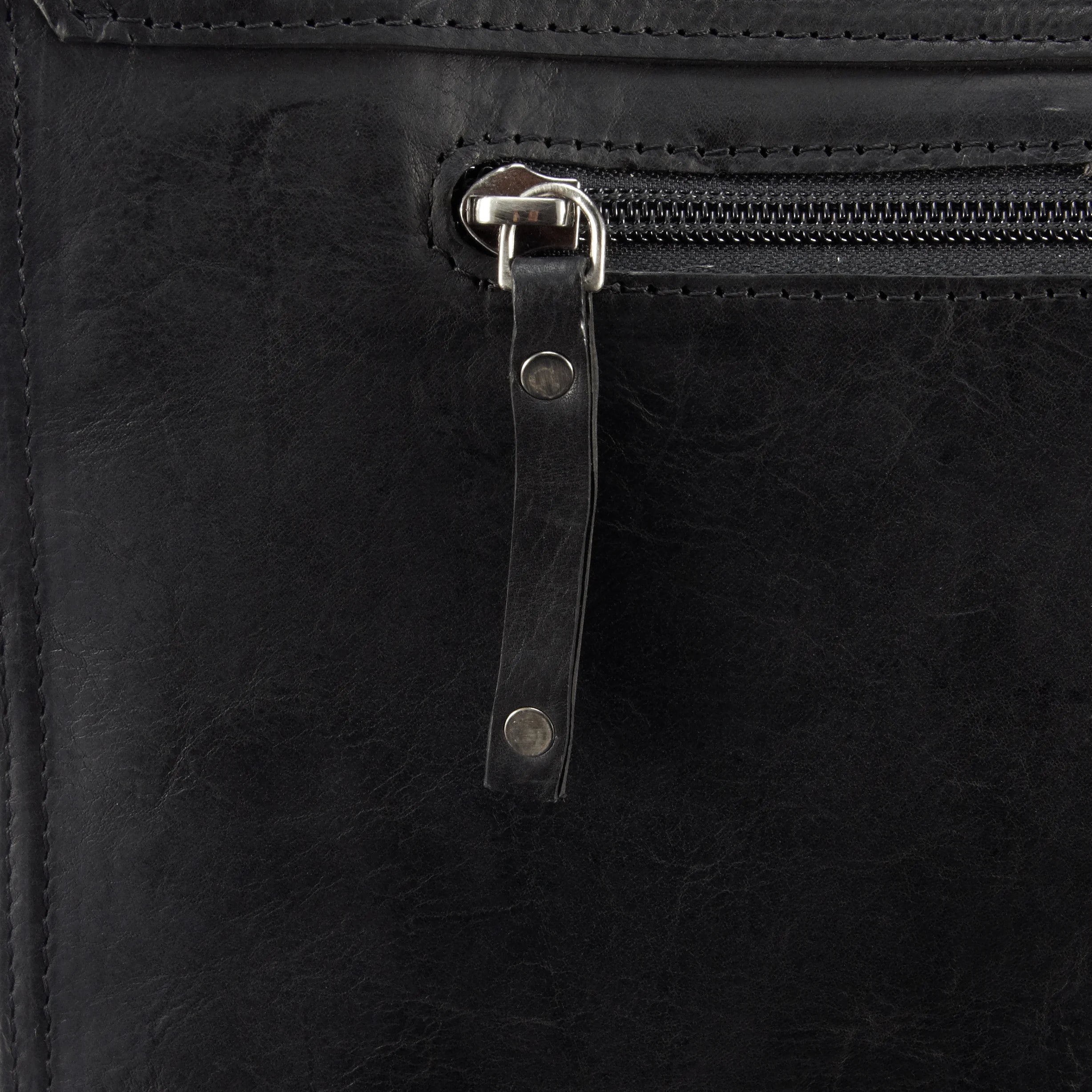 Harolds Saddle Aktenmappe mit Laptopfach 40 cm - braun