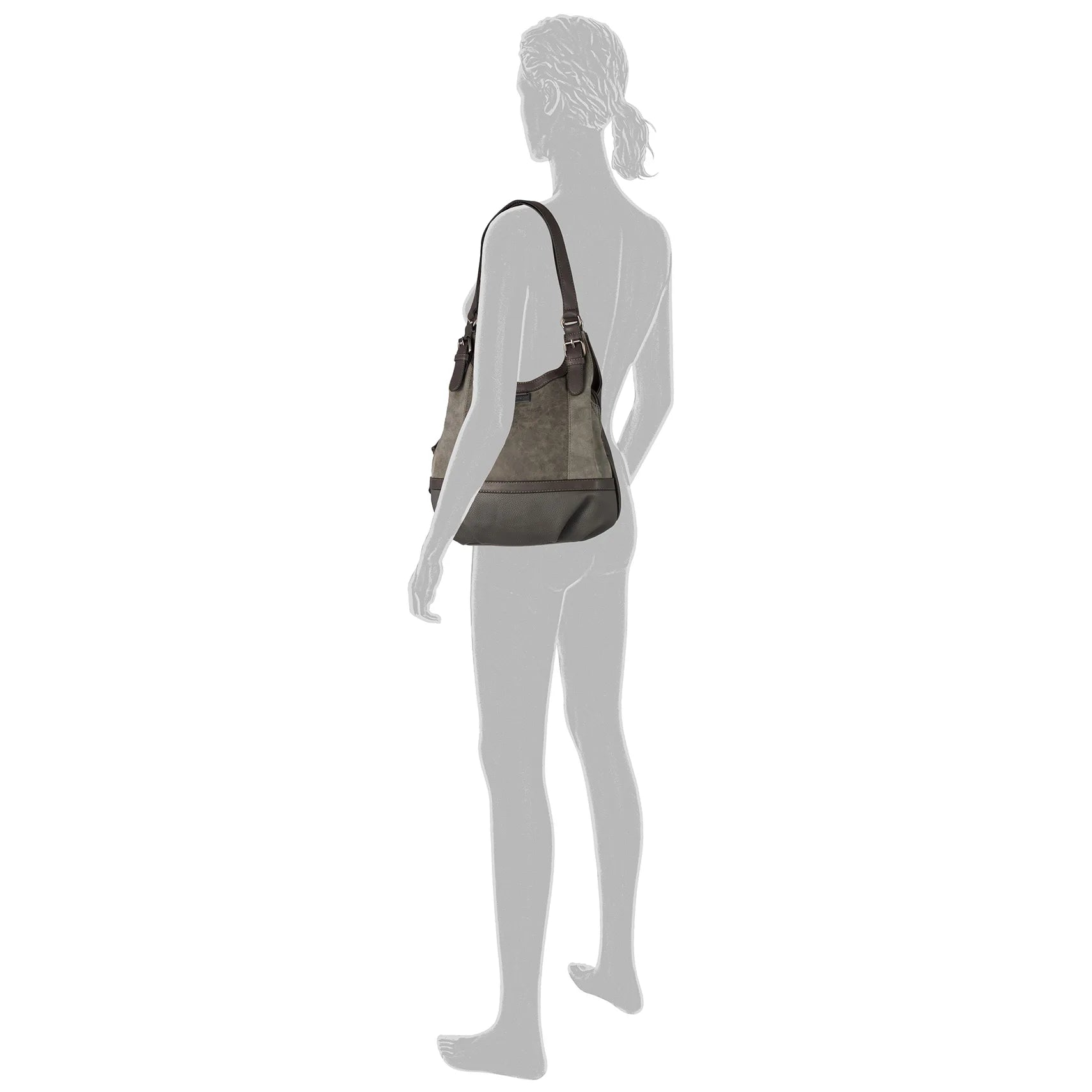 Tom Tailor Bags Juna Zip Shopper 31 cm - grey