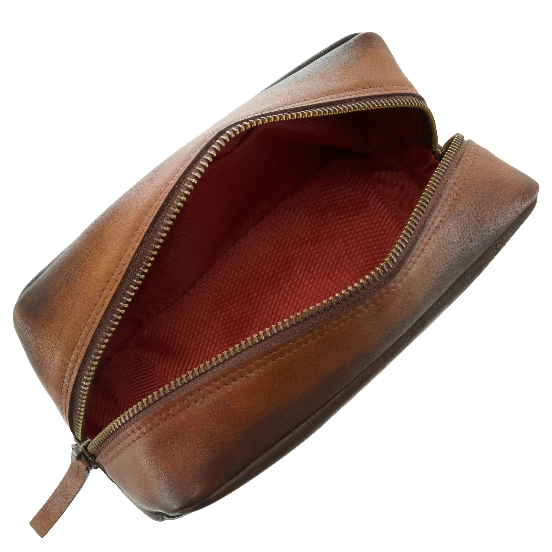 Jost Randers Kulturbeutel 20 cm - cognac