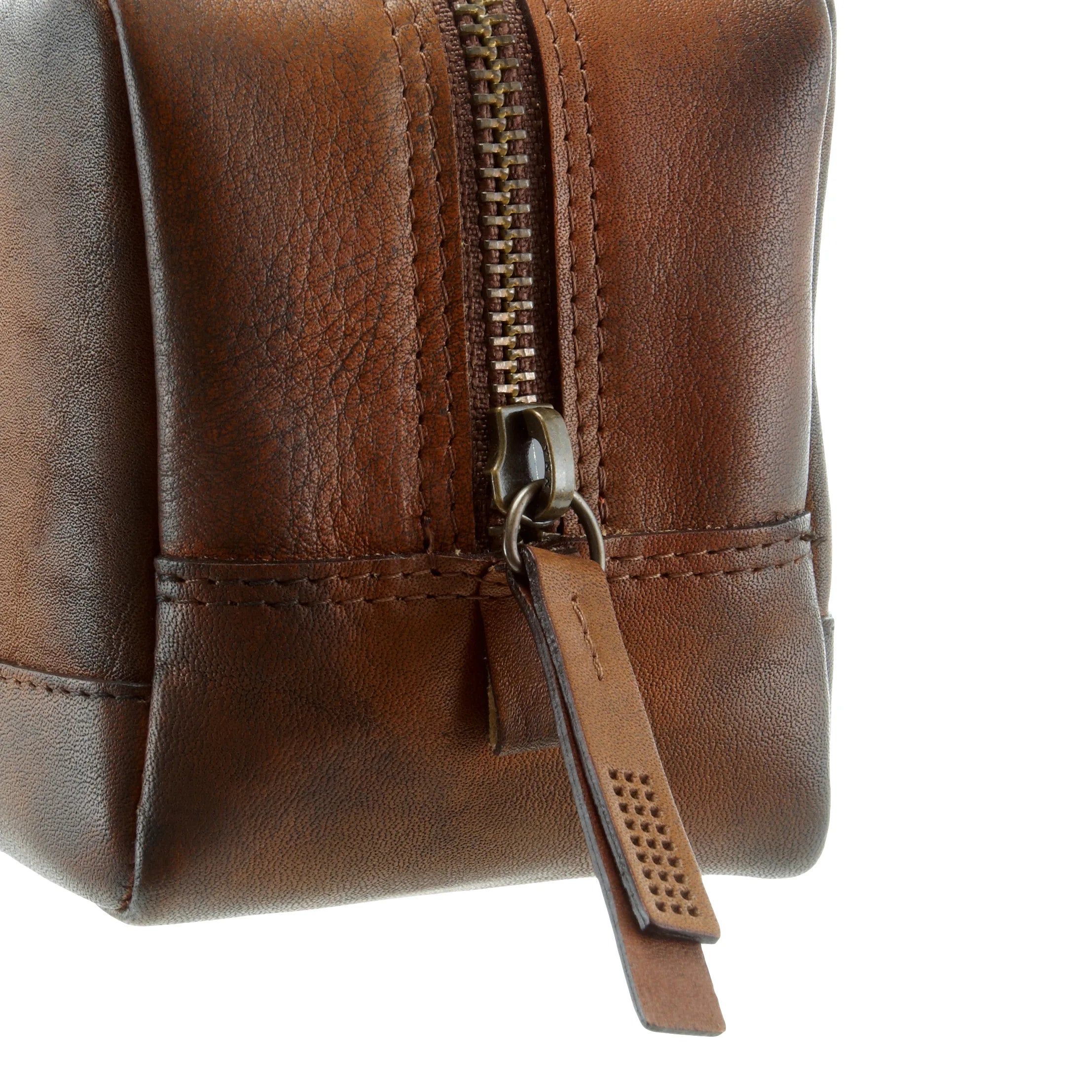 Jost Randers Kulturbeutel 20 cm - cognac