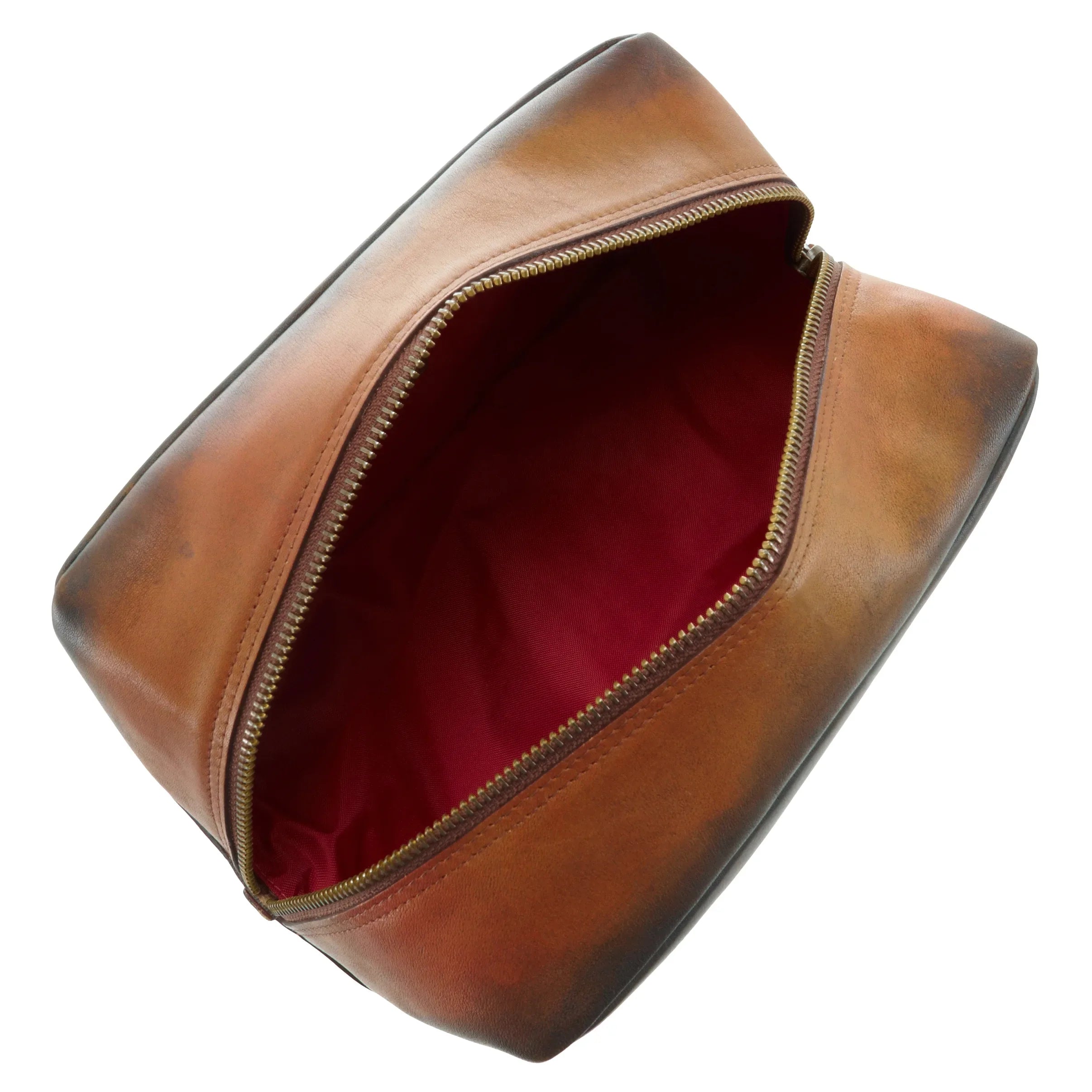 Jost Randers toiletry bag 22 cm - cognac