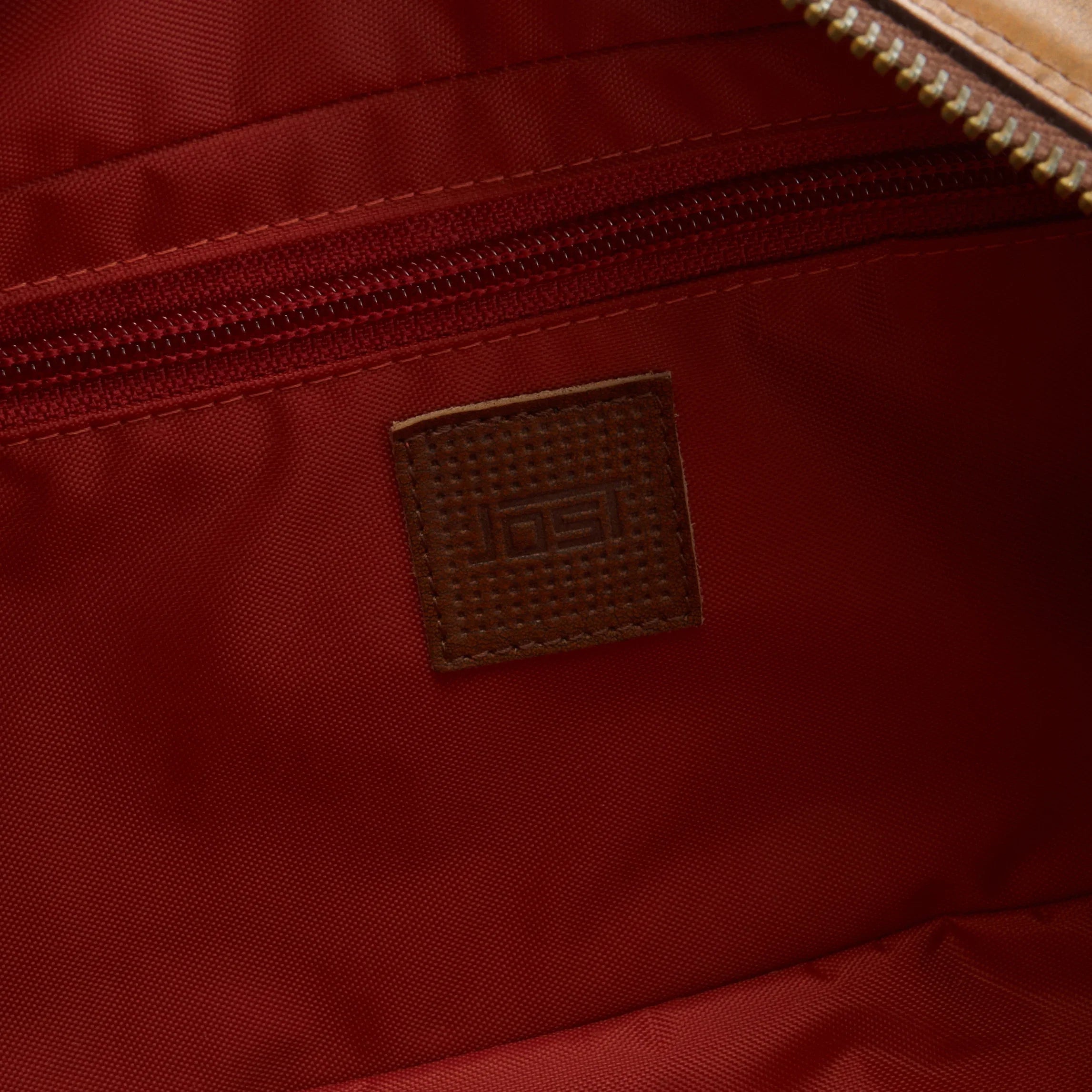 Jost Randers toiletry bag 22 cm - cognac