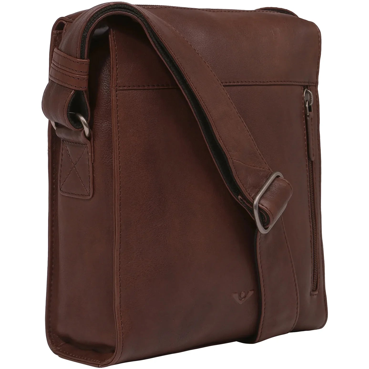 VOi-Design Dakota Patrik Umhängetasche 26 cm - Cognac
