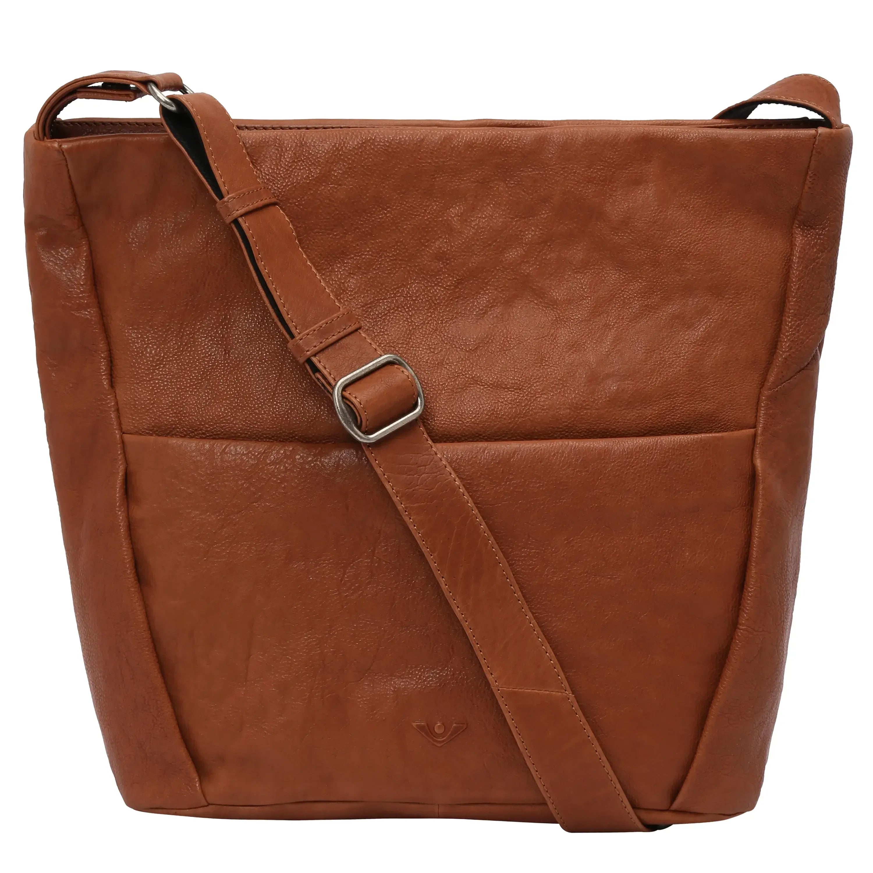 VOi-Design Dakota Barbara Umhängetasche 30 cm - Cognac