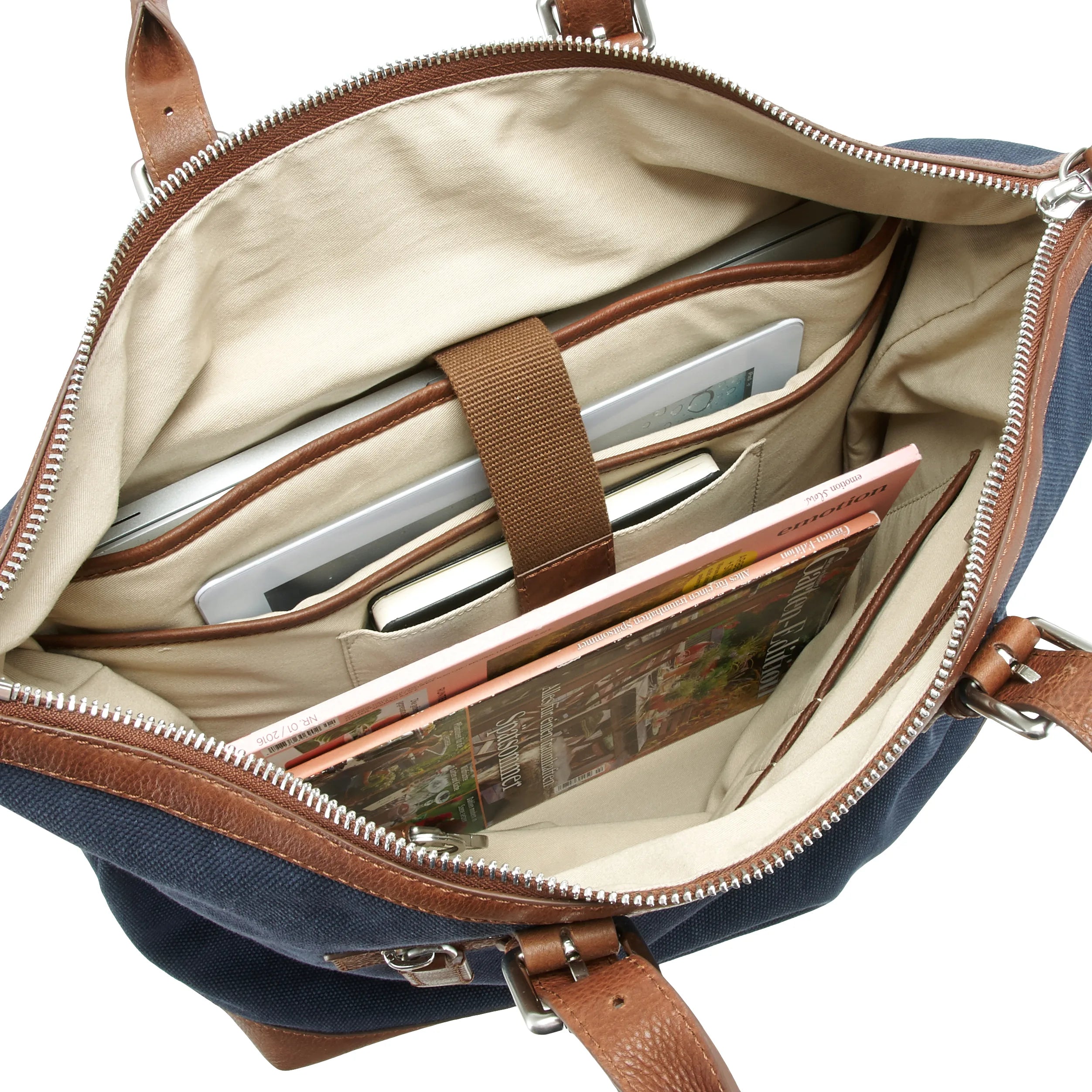 Bogner Bermuda Keith Umhängetasche 39 cm - sand