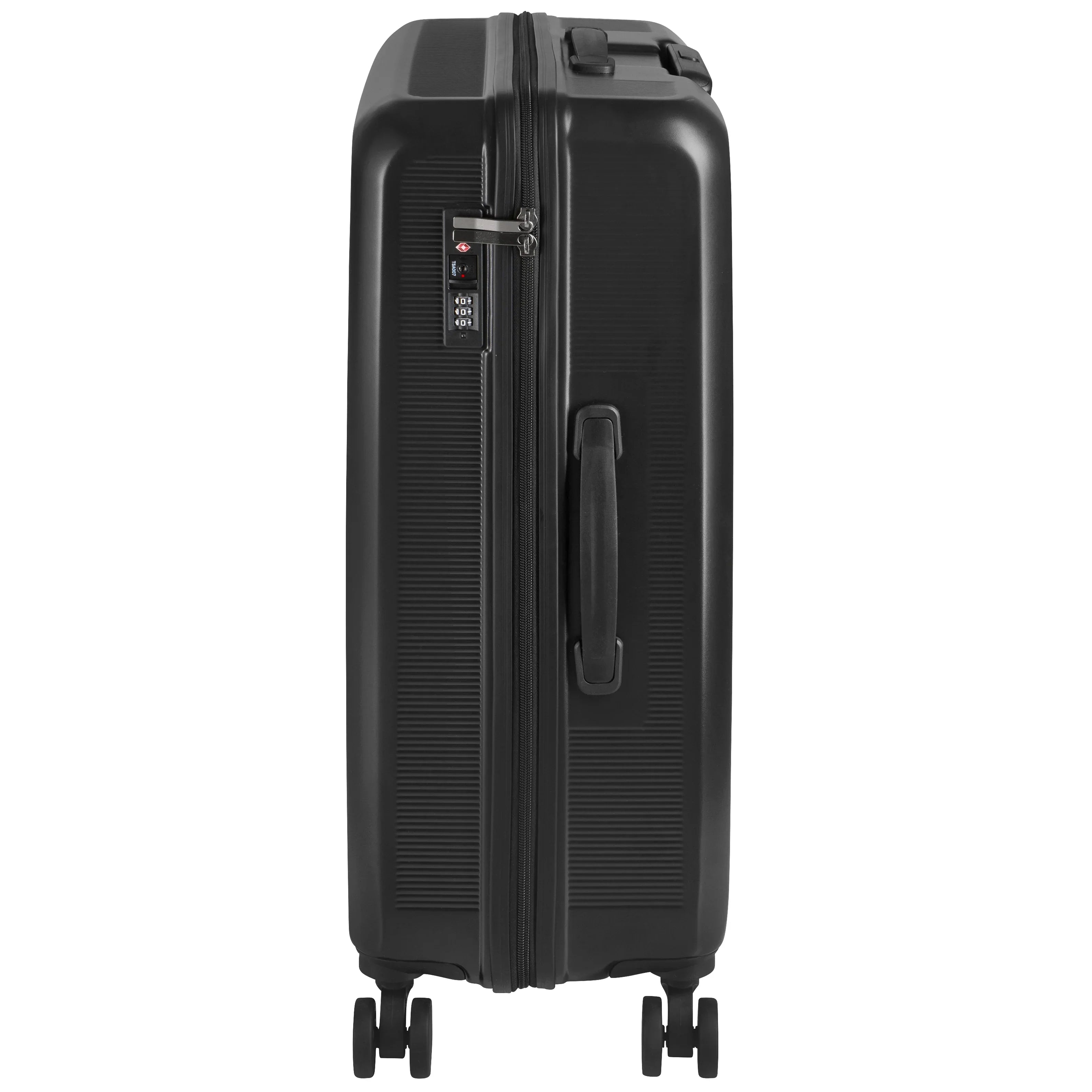 d&n Travel Line 2500 4-Rollen Trolley 67 cm - grau