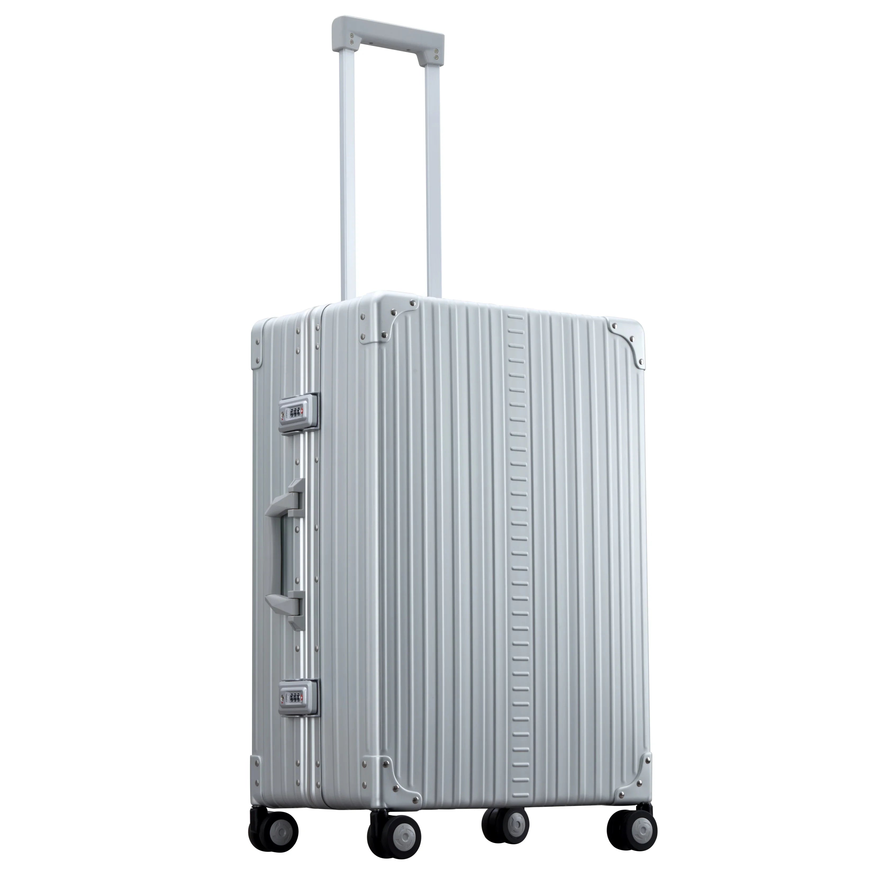 Aleon Traveler 26 inch 4-wheel trolley 67 cm - Platinum