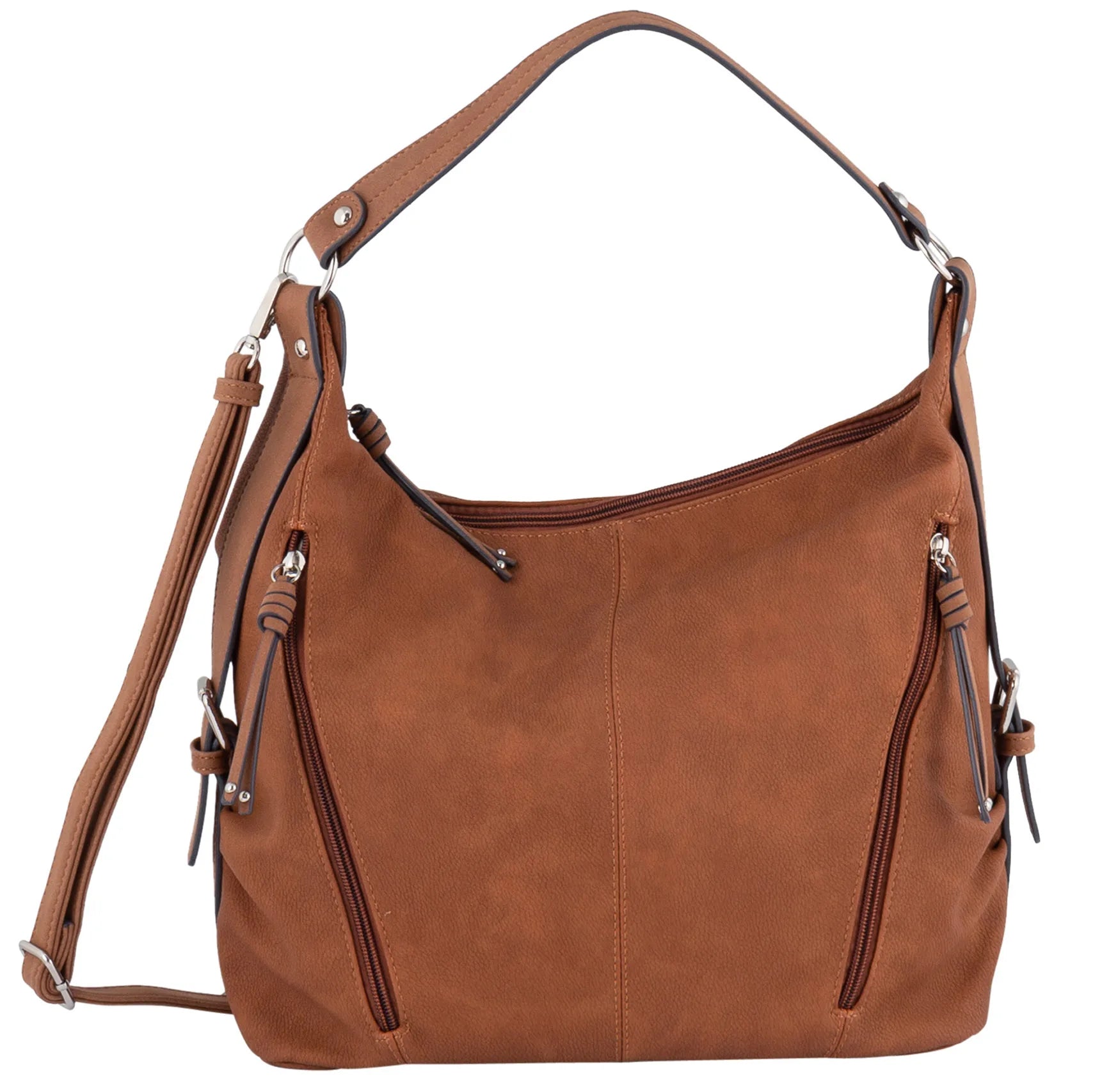 Tom Tailor Bags Caia Hobo Bag 33 cm - cognac