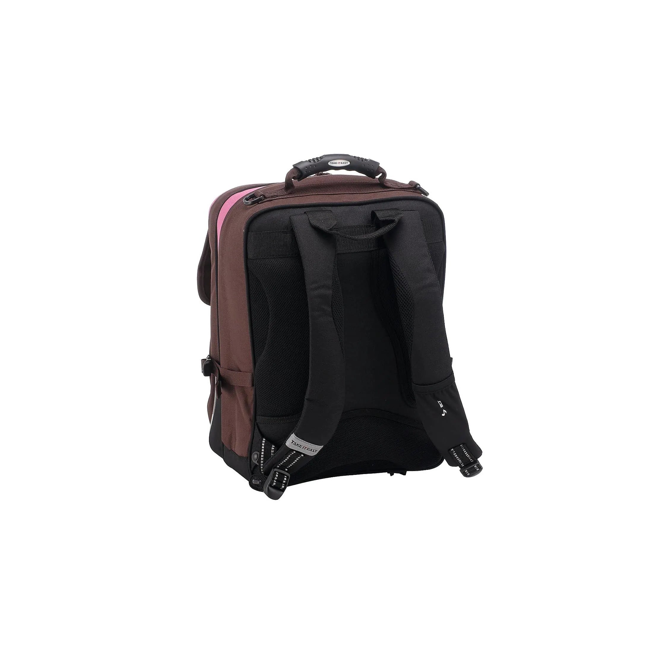 Take it Easy Actionbags Schulrucksack London 40 cm - fantasy pink