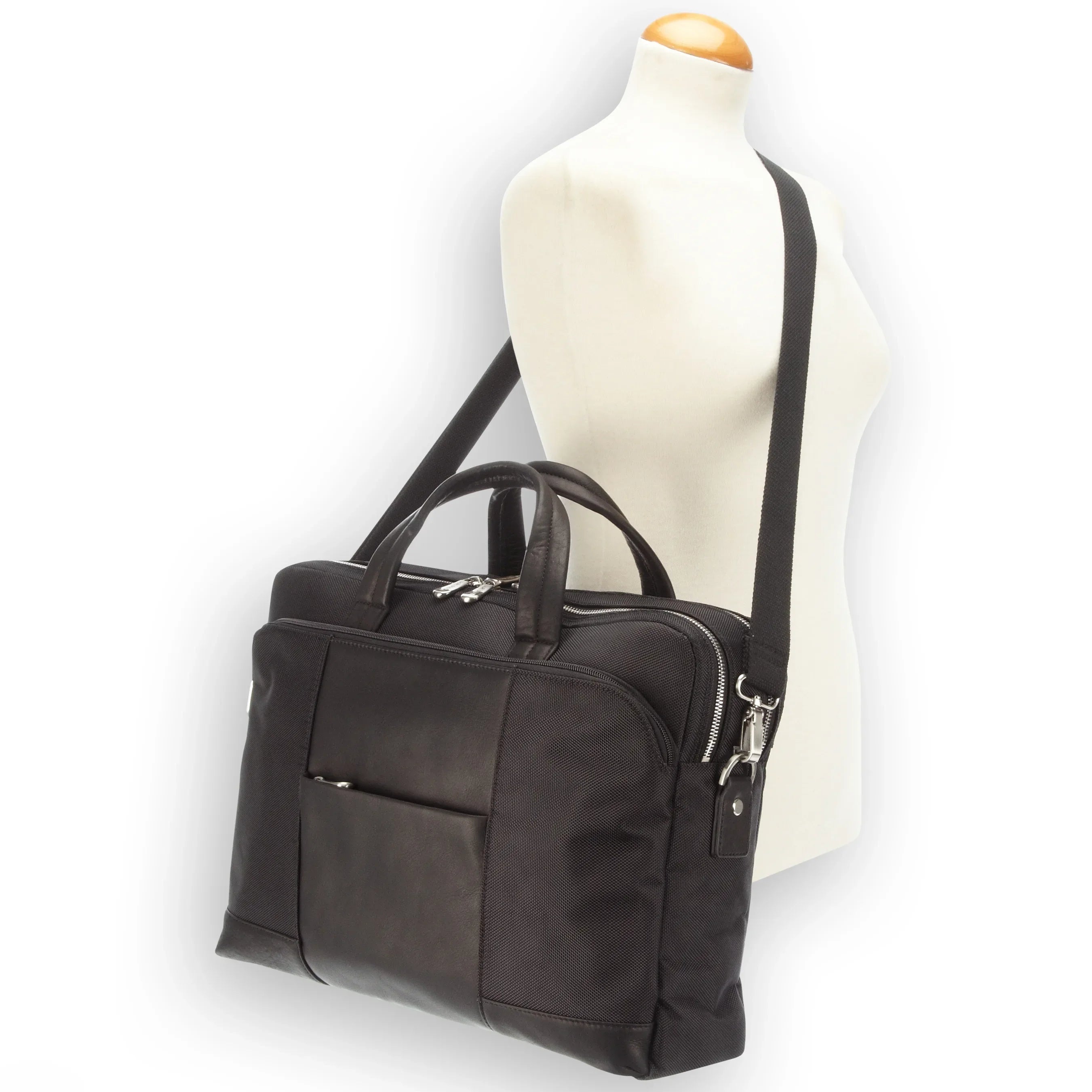 Dermata Business laptop folder 43 cm - black