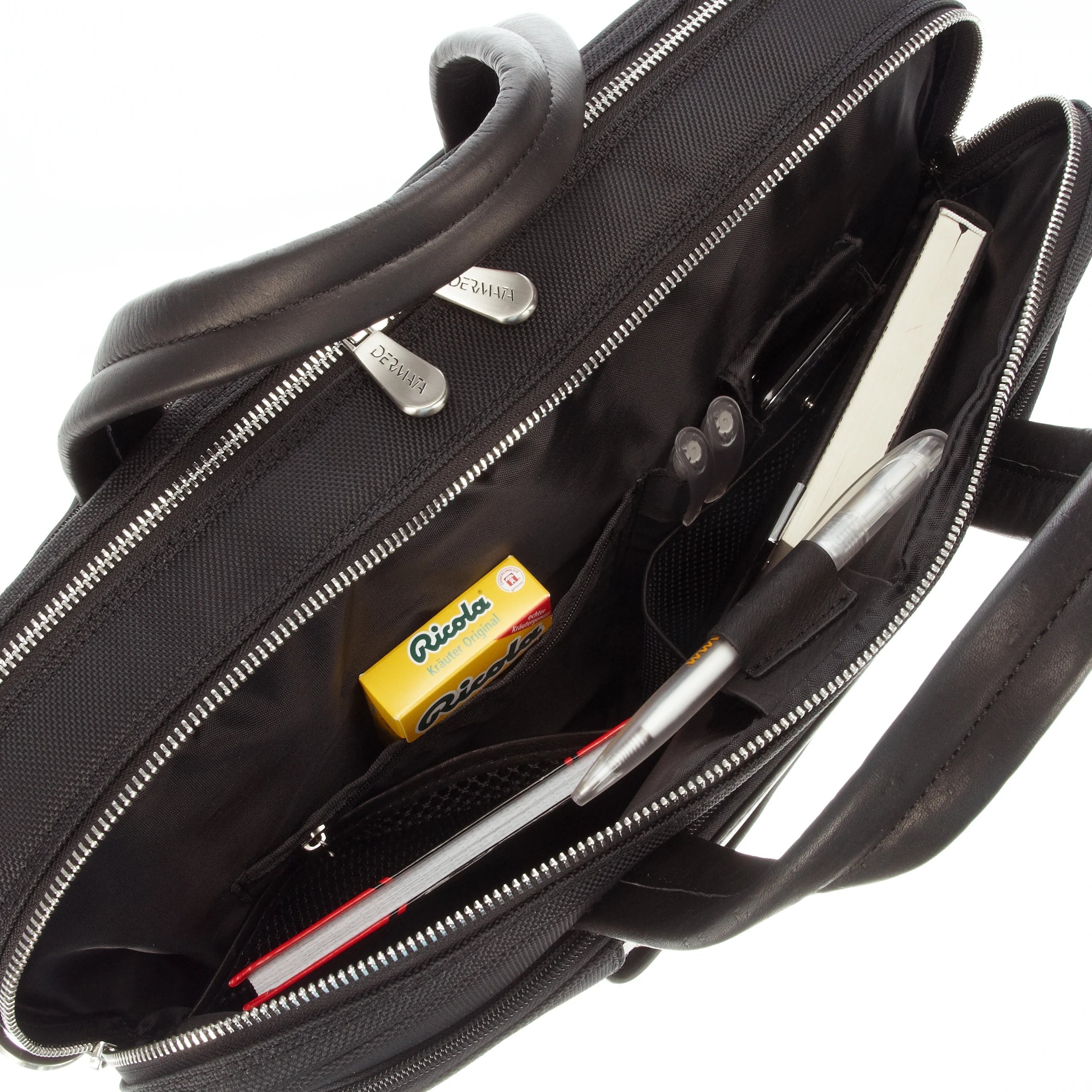 Dermata Business laptop folder 43 cm - black