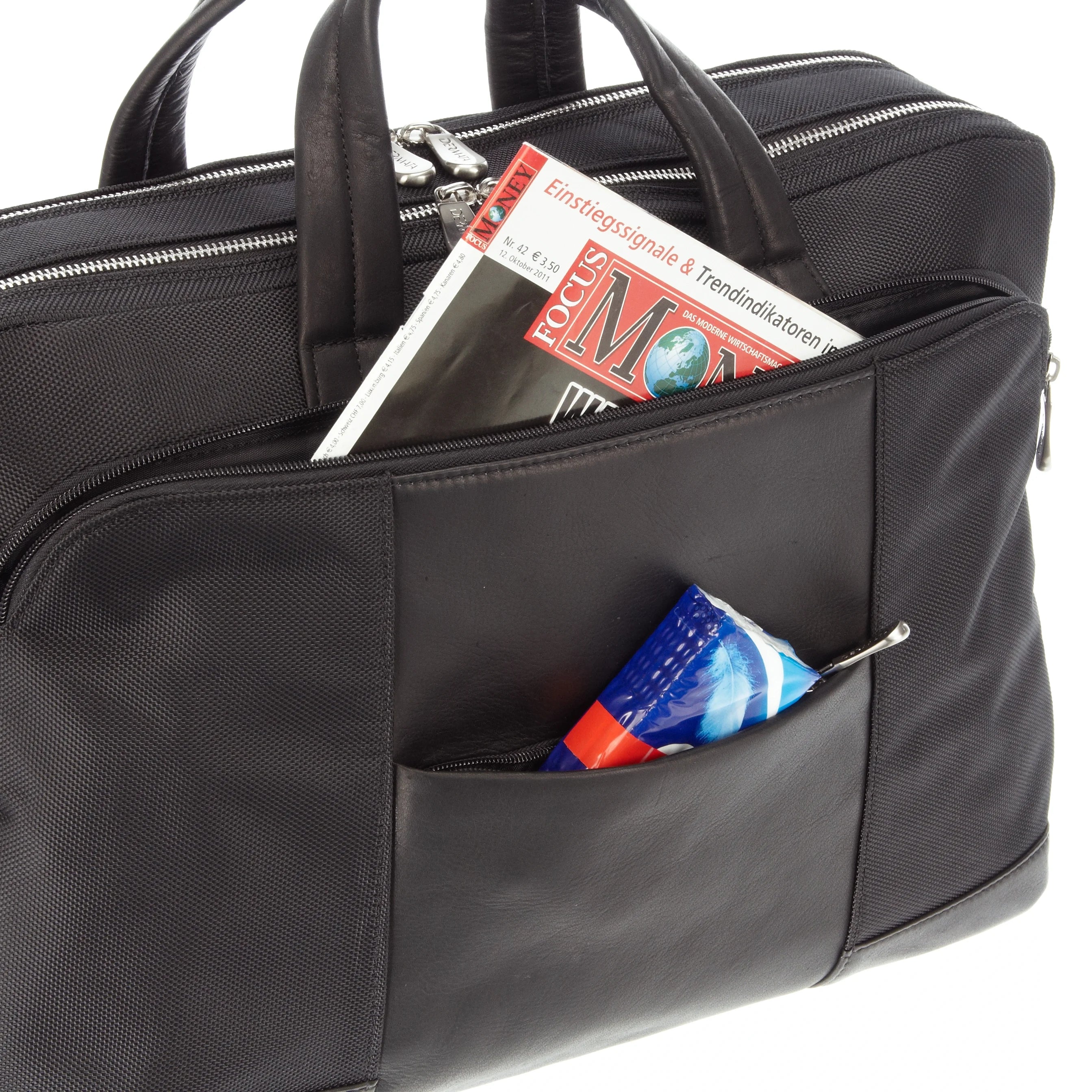 Dermata Business laptop folder 43 cm - black