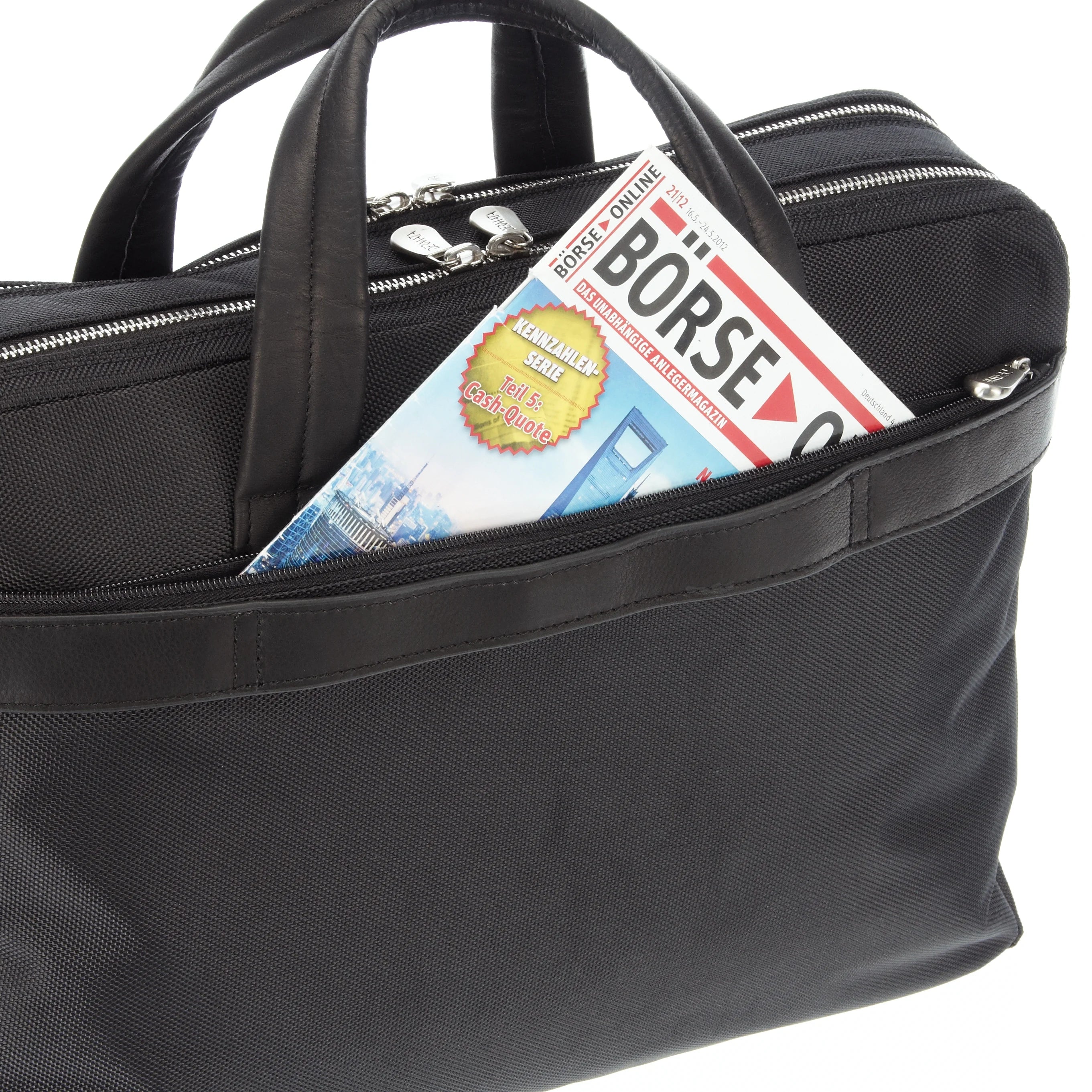 Dermata Business laptop folder 43 cm - black
