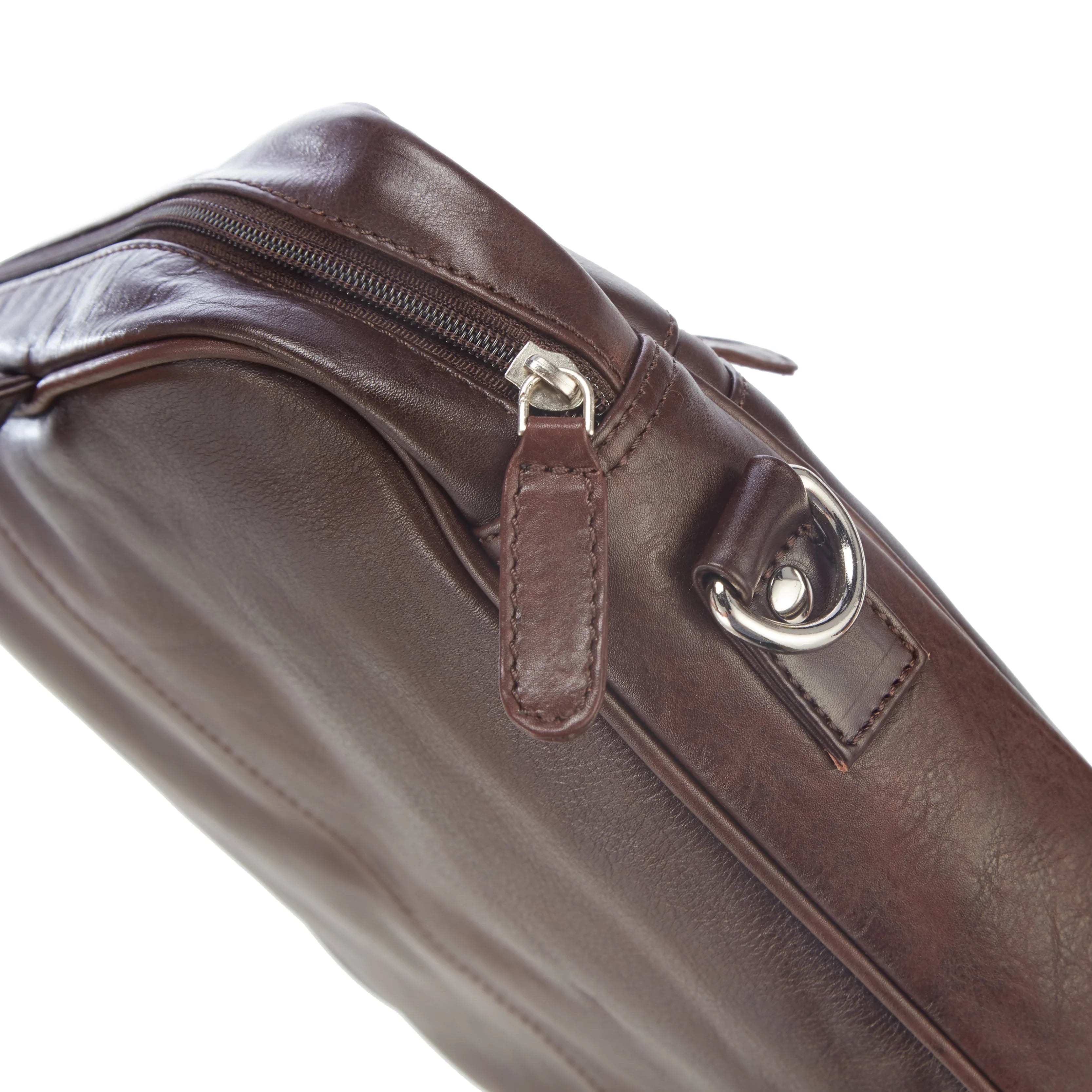 Dermata Business laptop briefcase 41 cm - Black