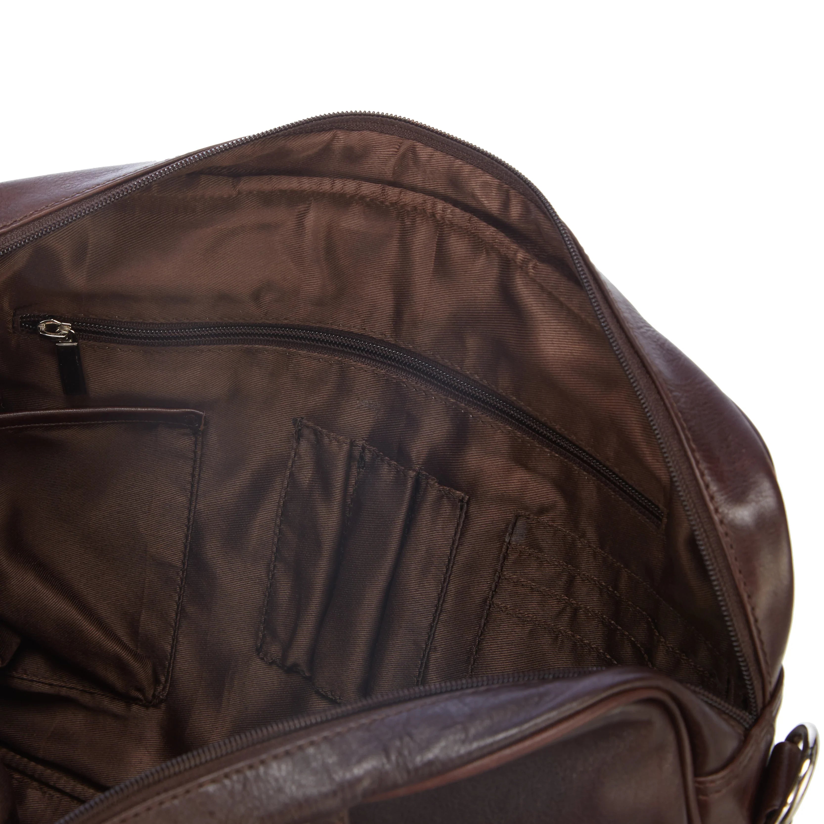 Dermata Business laptop briefcase 41 cm - Black