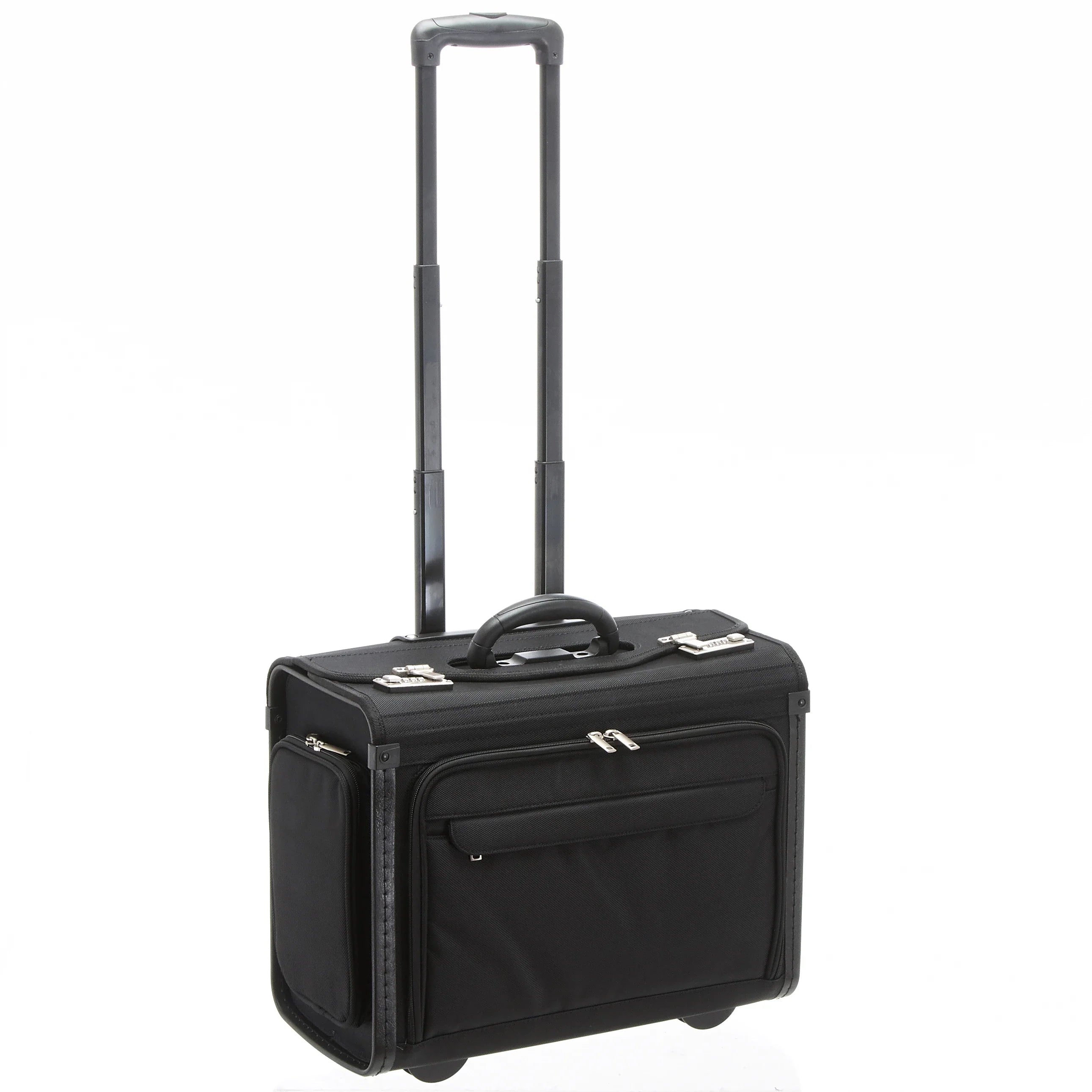 d&n Business & Travel pilot case on wheels 46 cm - black