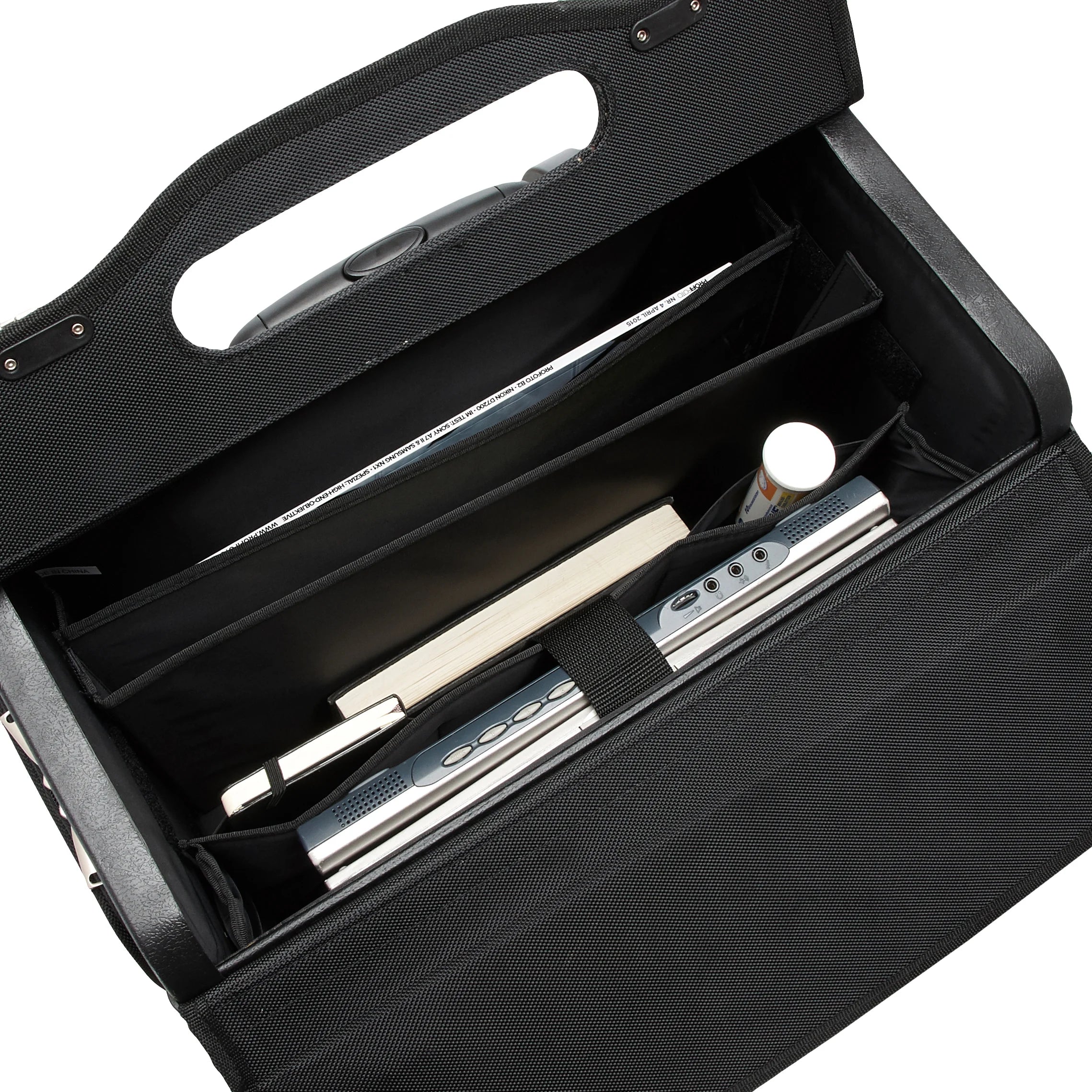 d&n Business & Travel pilot case on wheels 46 cm - black