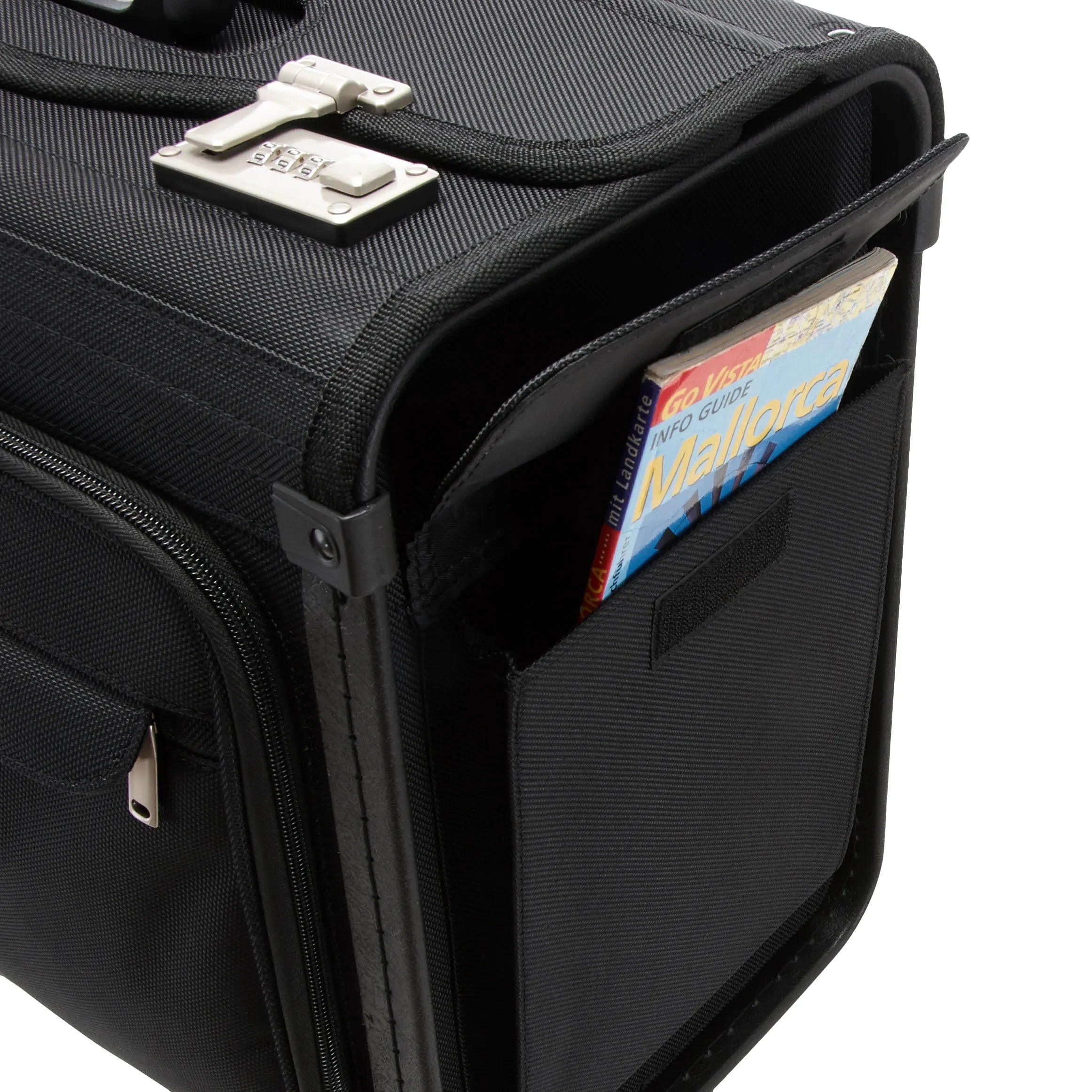 d&n Business & Travel pilot case on wheels 46 cm - black