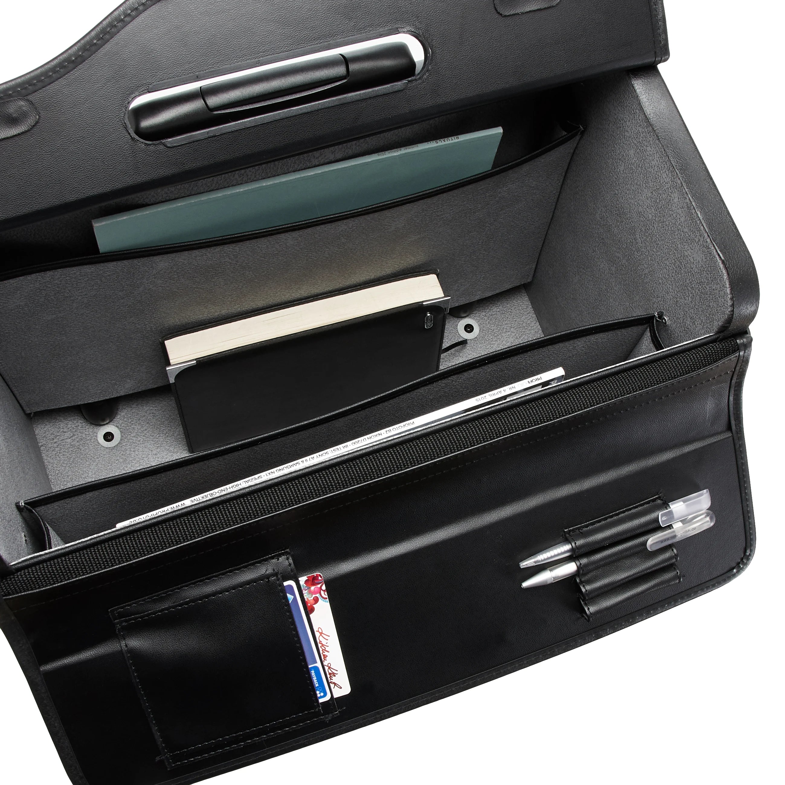 d&n Business Line pilot case on wheels 48 cm - black