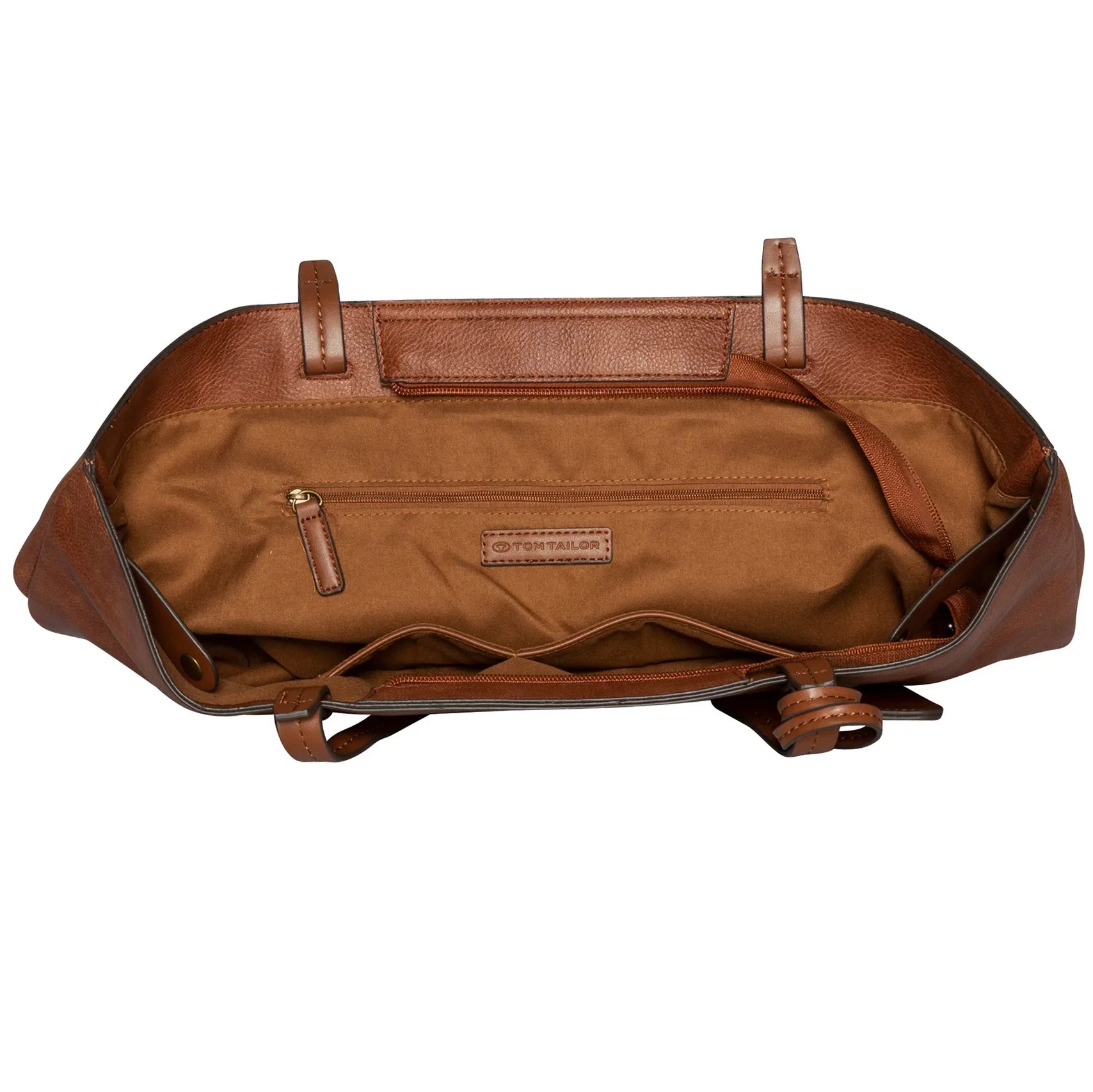 Tom Tailor Bags Rubiana Zip Shopper 48 cm - cognac