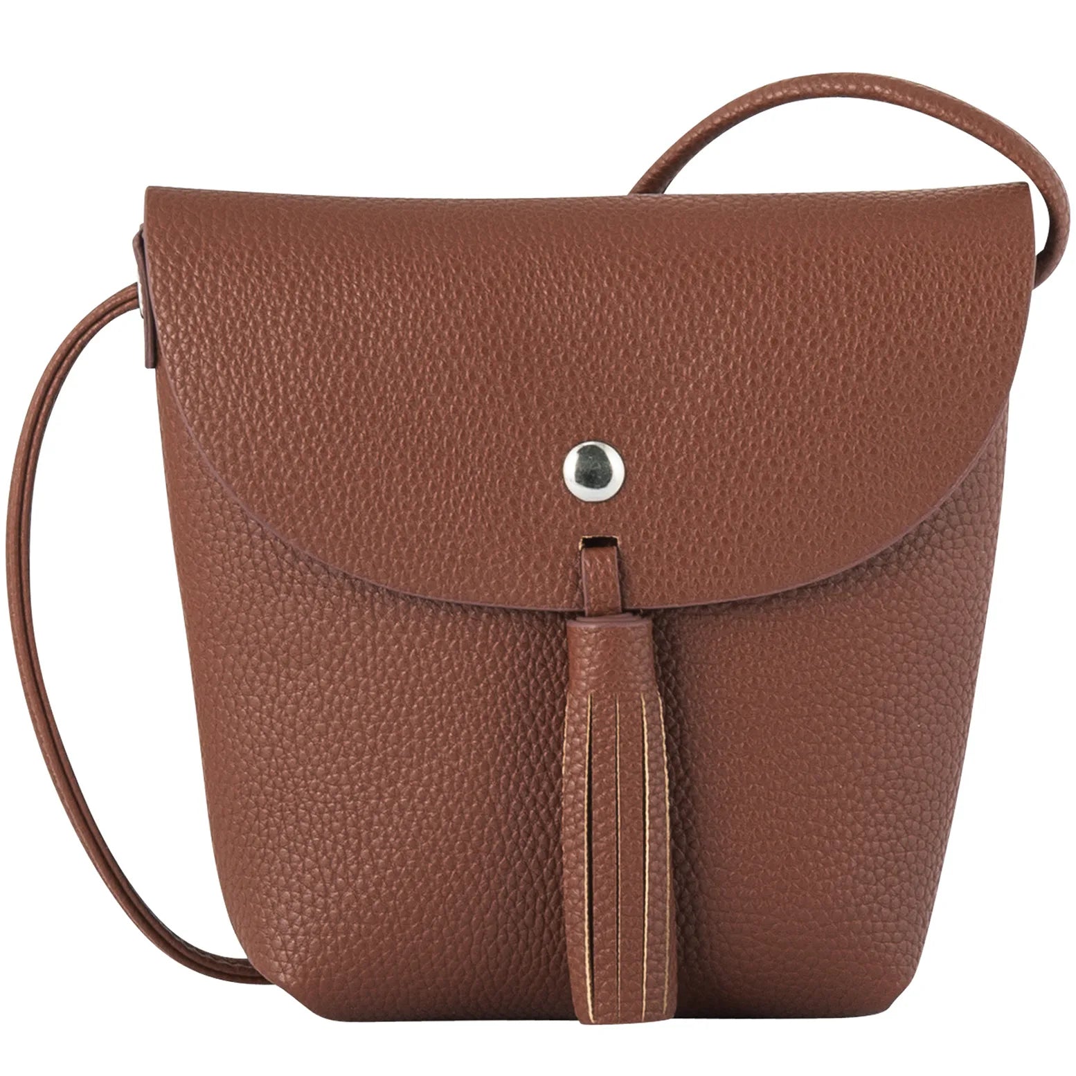 Tom Tailor Denim Ida Flap Bag 17 cm - cognac