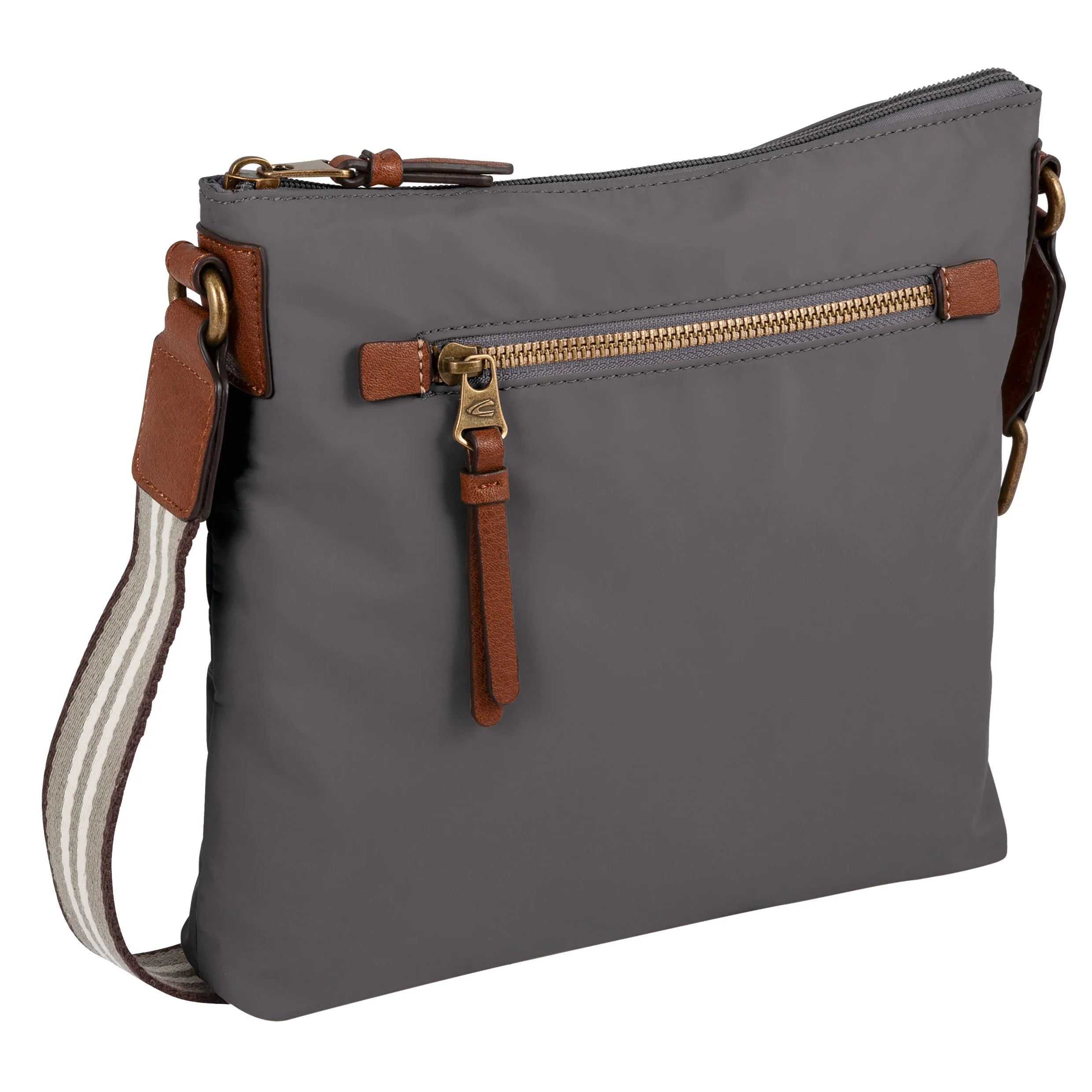 Camel Active Bari Cross Bag L 25 cm - Dark Grey