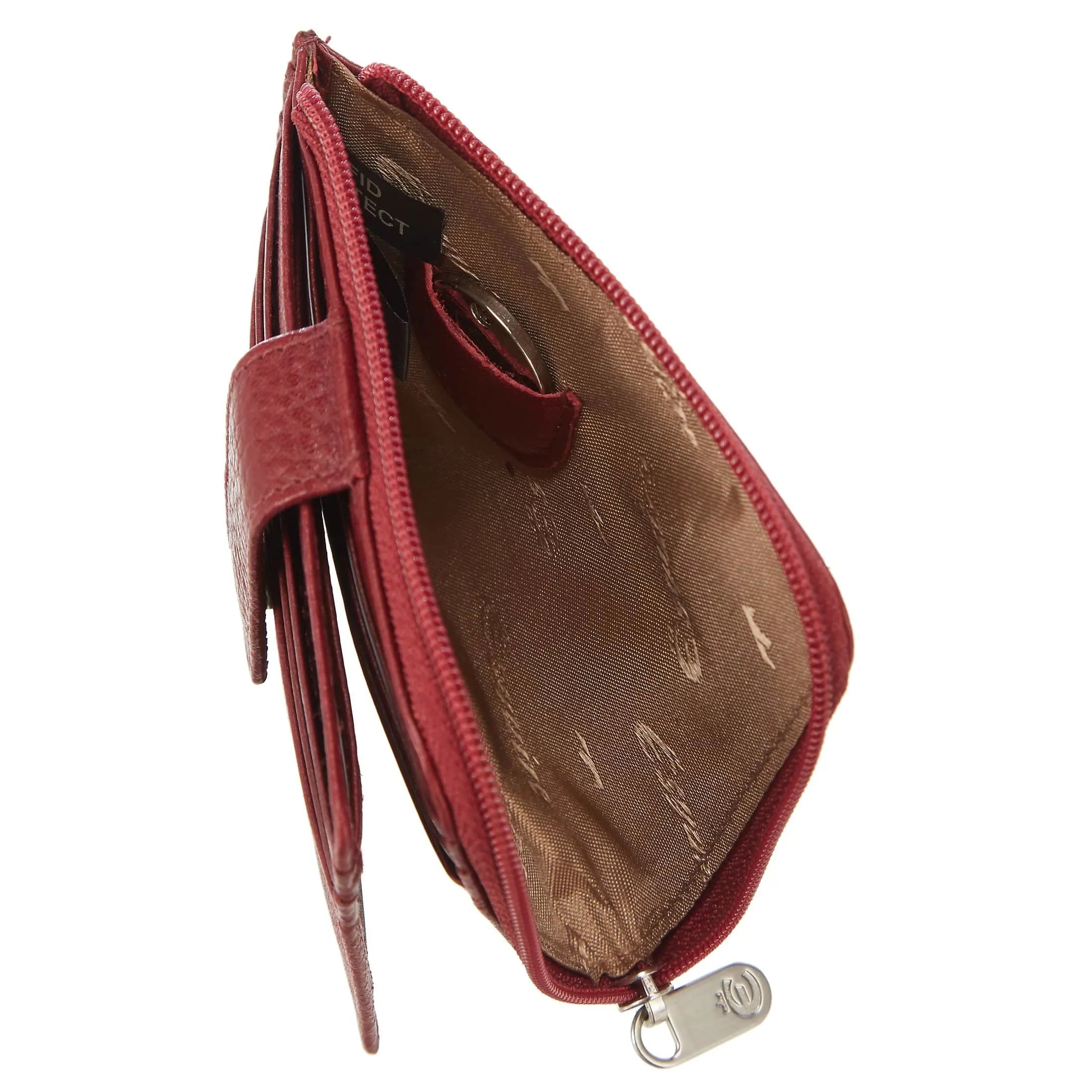 Esquire Oslo Texas credit card holder RFID 11 cm - red