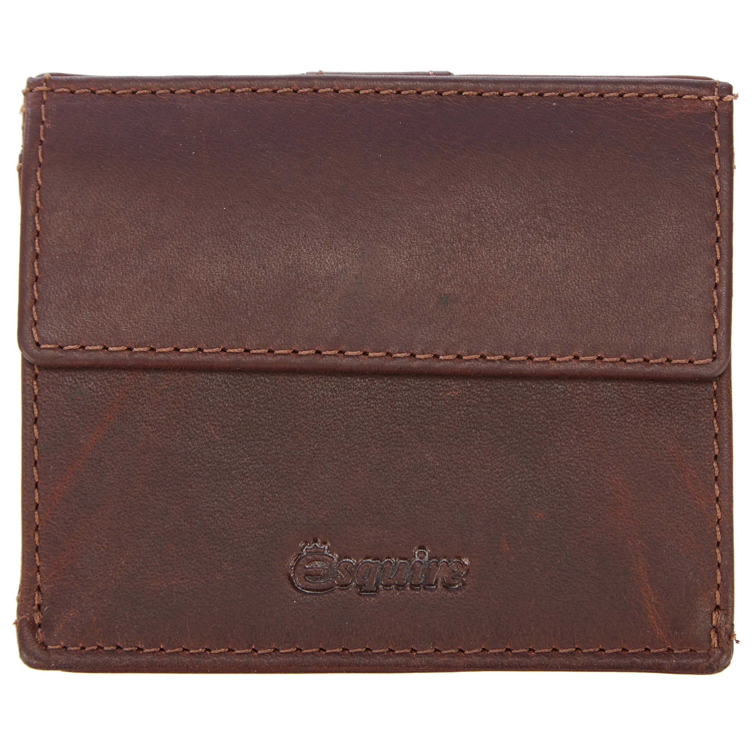 Esquire Oslo Dallas credit card holder RFID 10 cm - brown