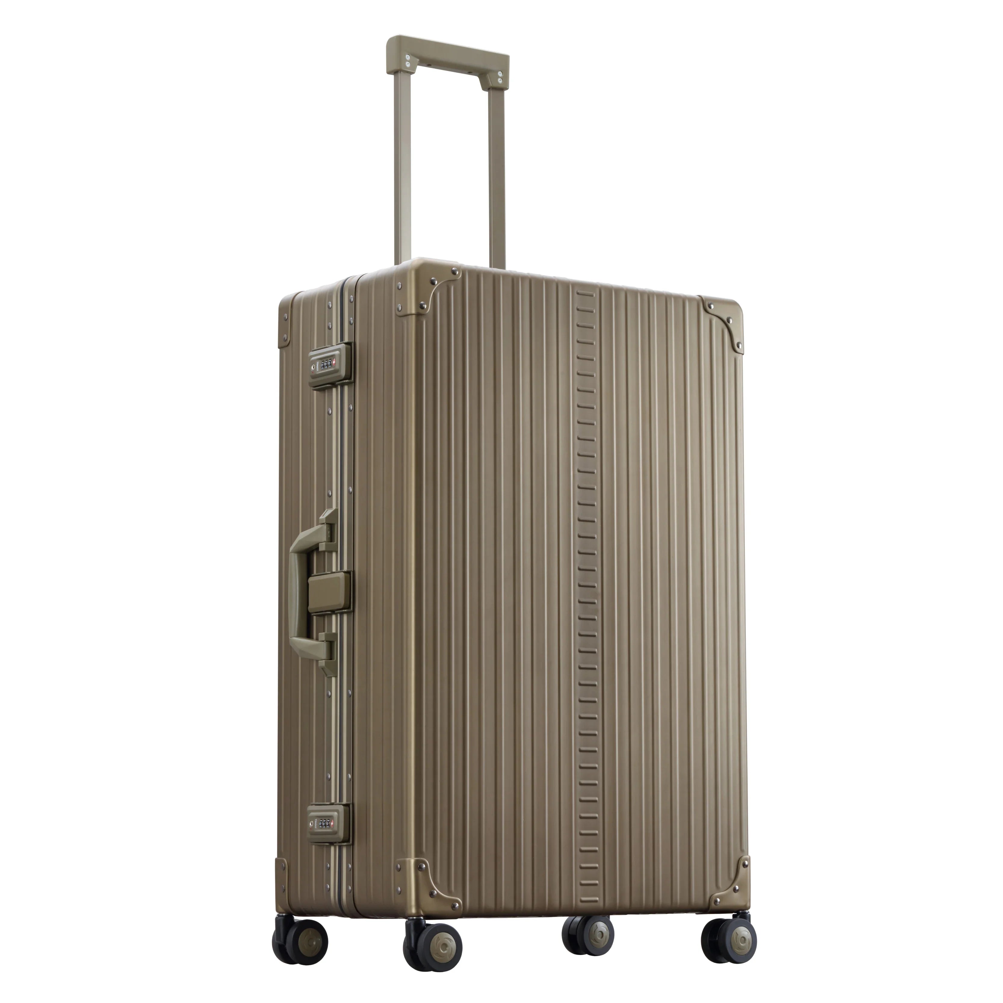 Aleon Macro Traveler 4-wheel trolley 30 inches 76 cm - Champagne