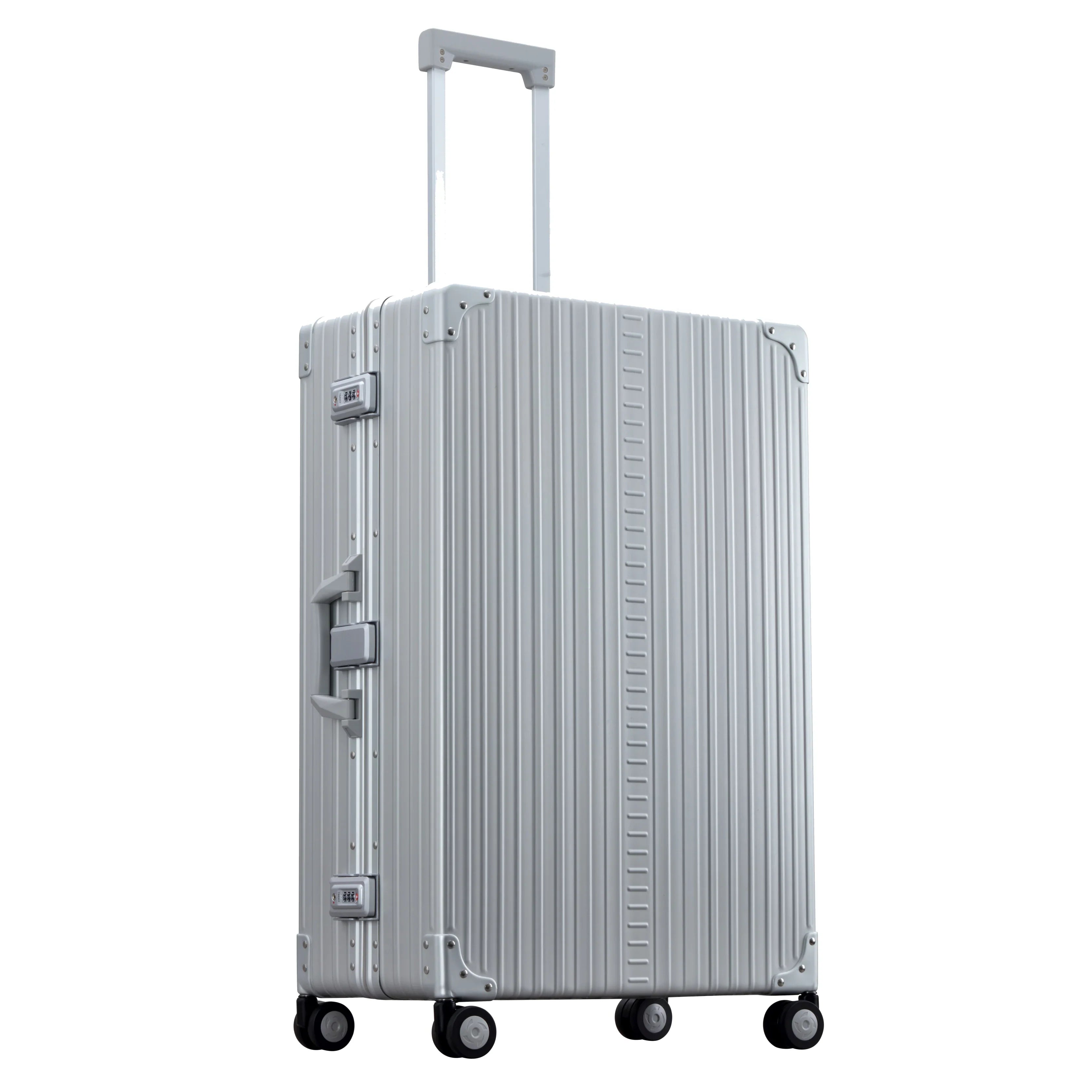 Aleon Macro Traveler 4-wheel trolley 30 inches 76 cm - Platinum