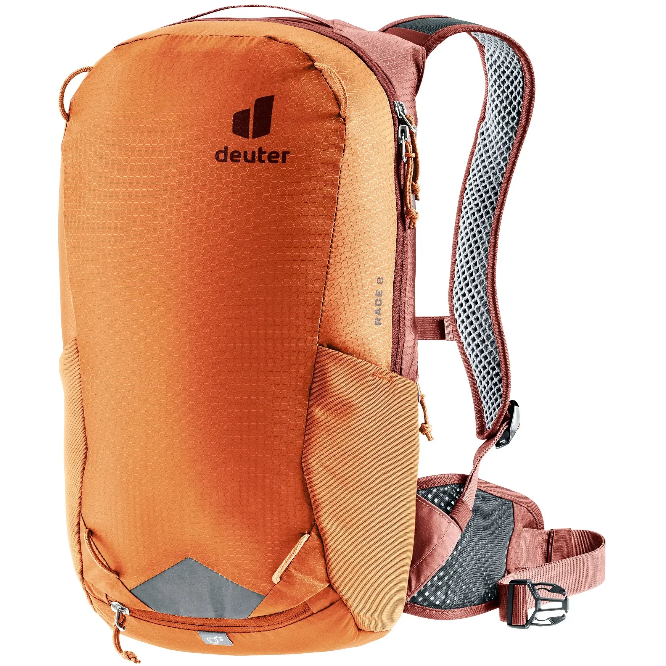 Deuter Bike Race 8 Rucksack 43 cm - chestnut-redwood