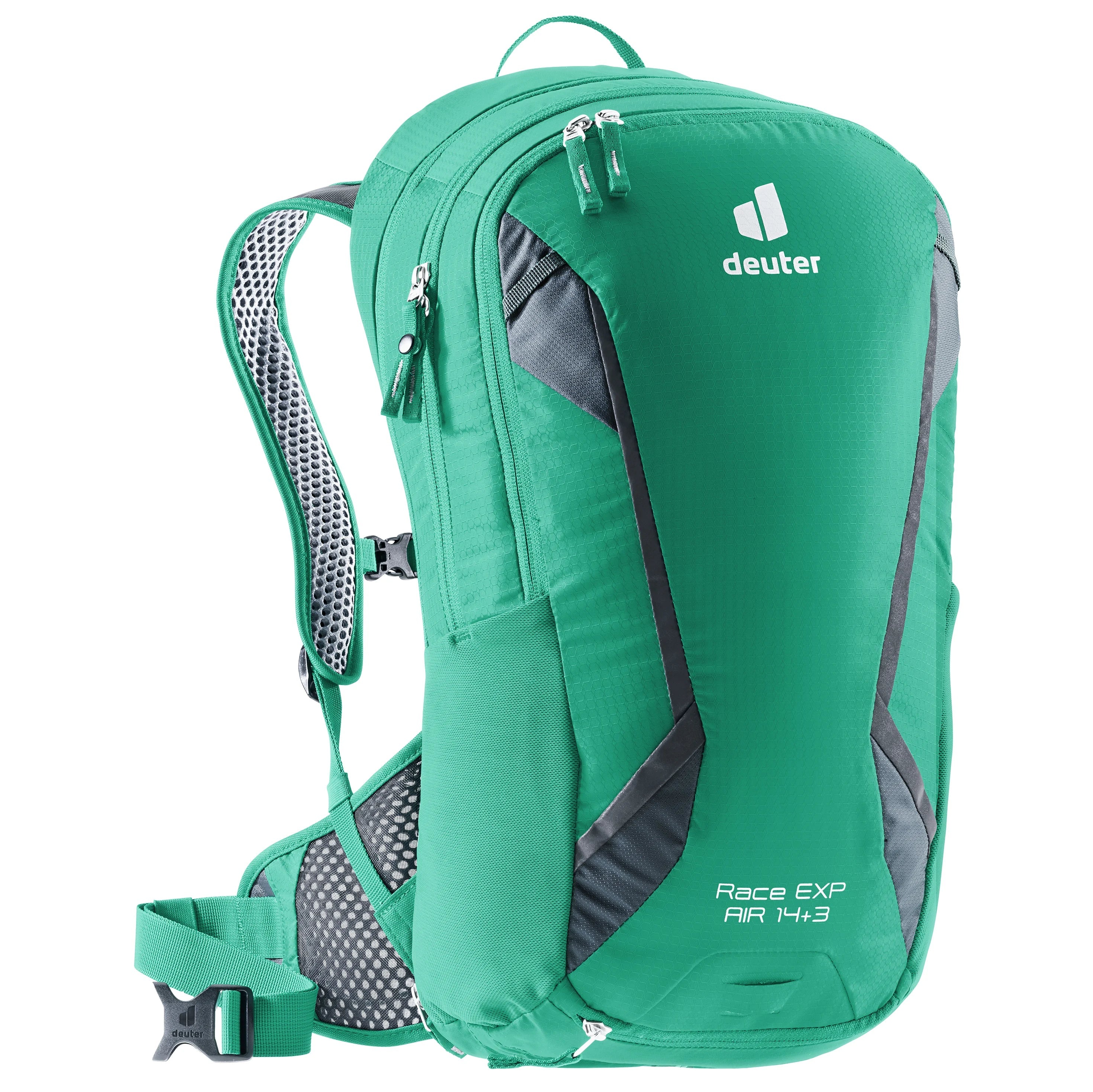 Deuter Bike Race EXP Air Fahrradrucksack 46 cm - Fern-Graphite