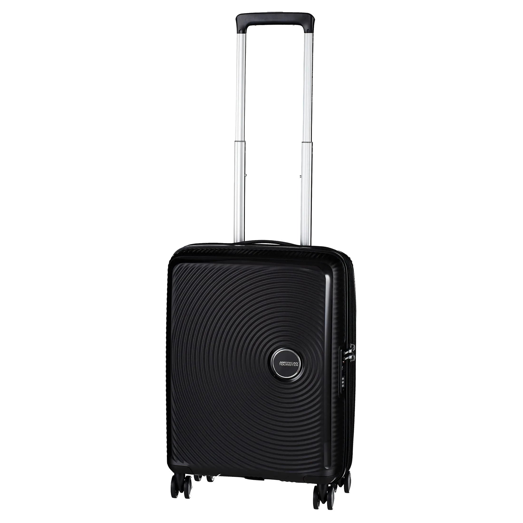 American Tourister Soundbox 4-Rollen-Bordtrolley 55 cm - bass black