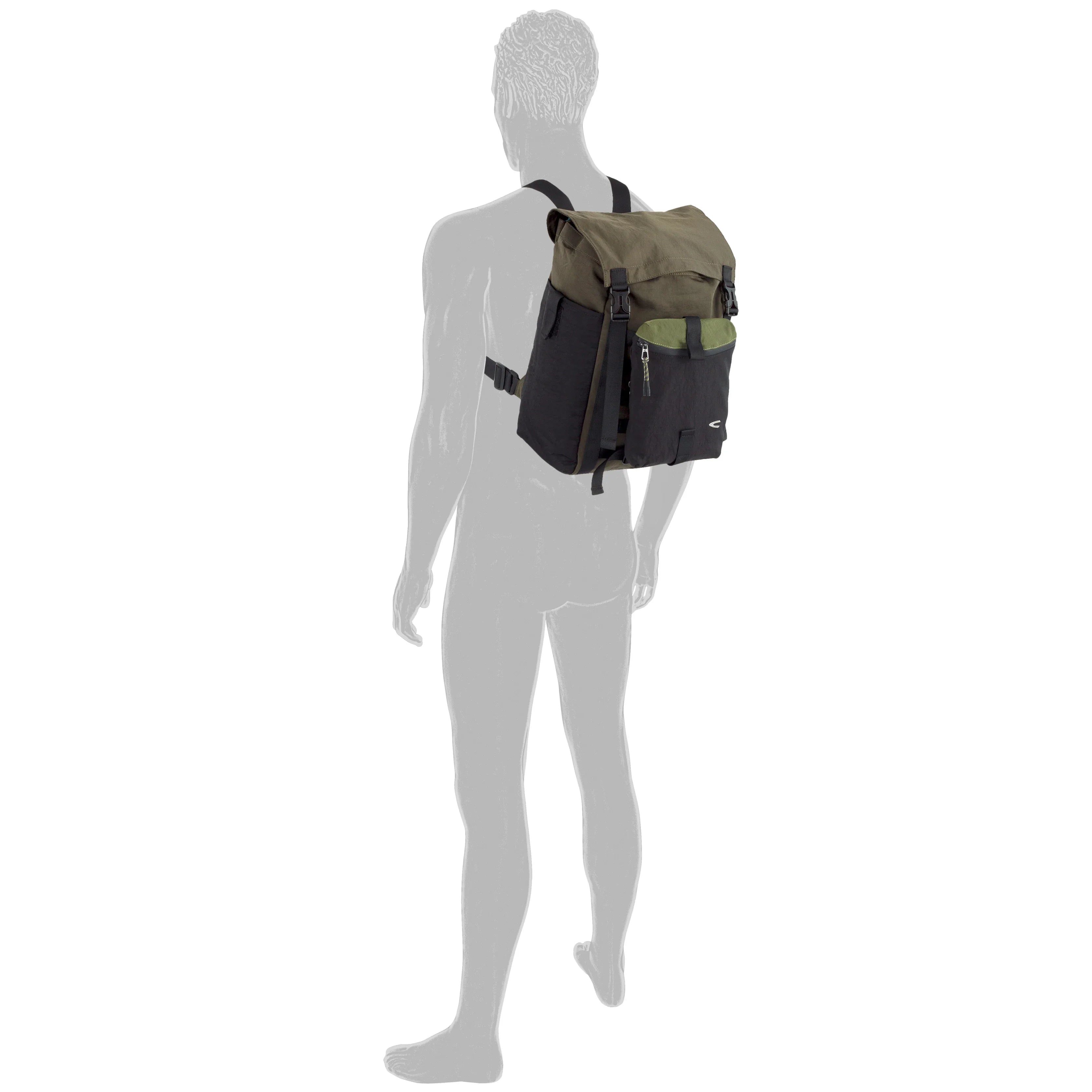 Camel Active Madison Backpack 40 cm - Khaki