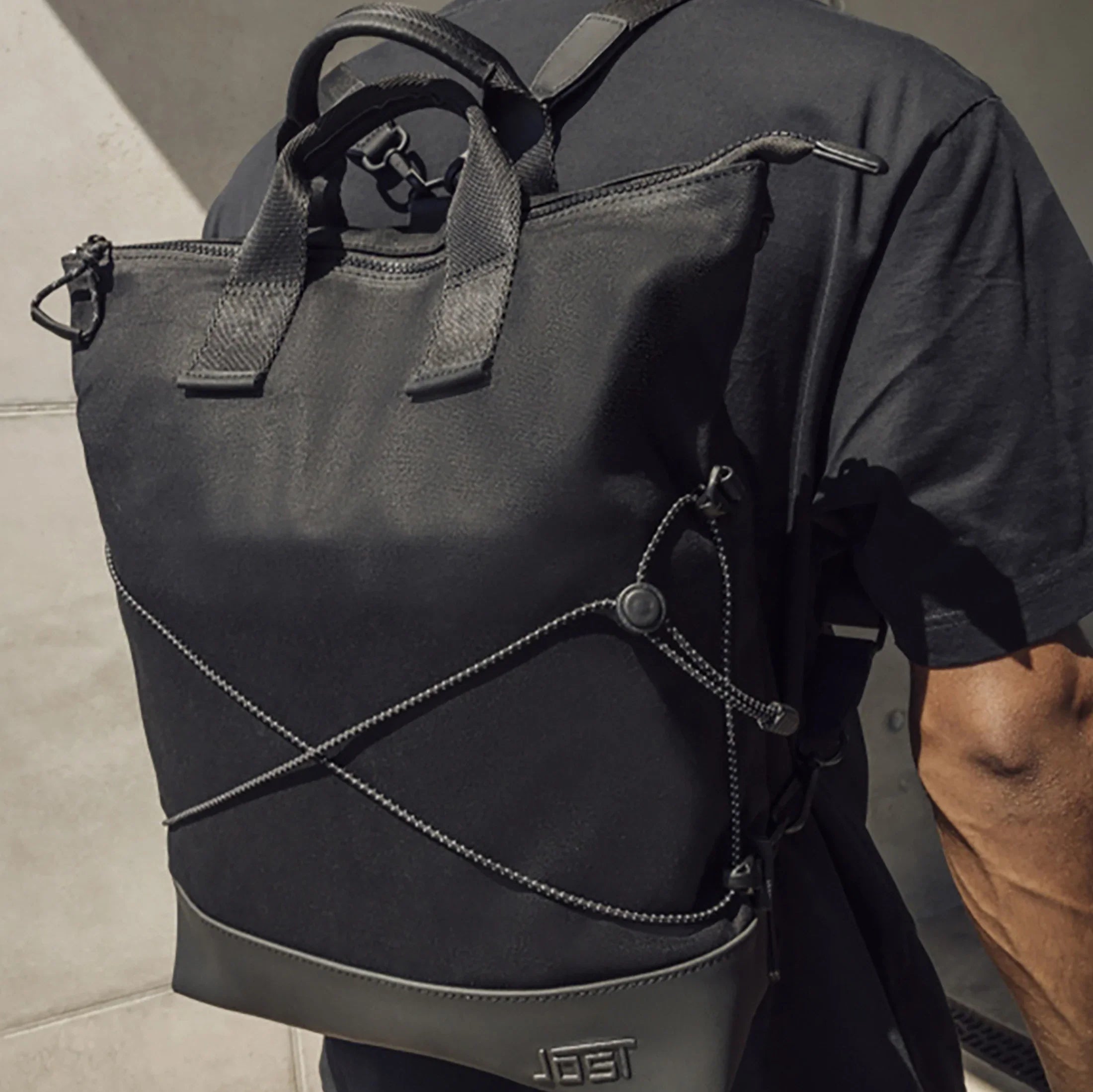 Jost Ystad XChange Bag shoulder bag backpack function 40 cm - black