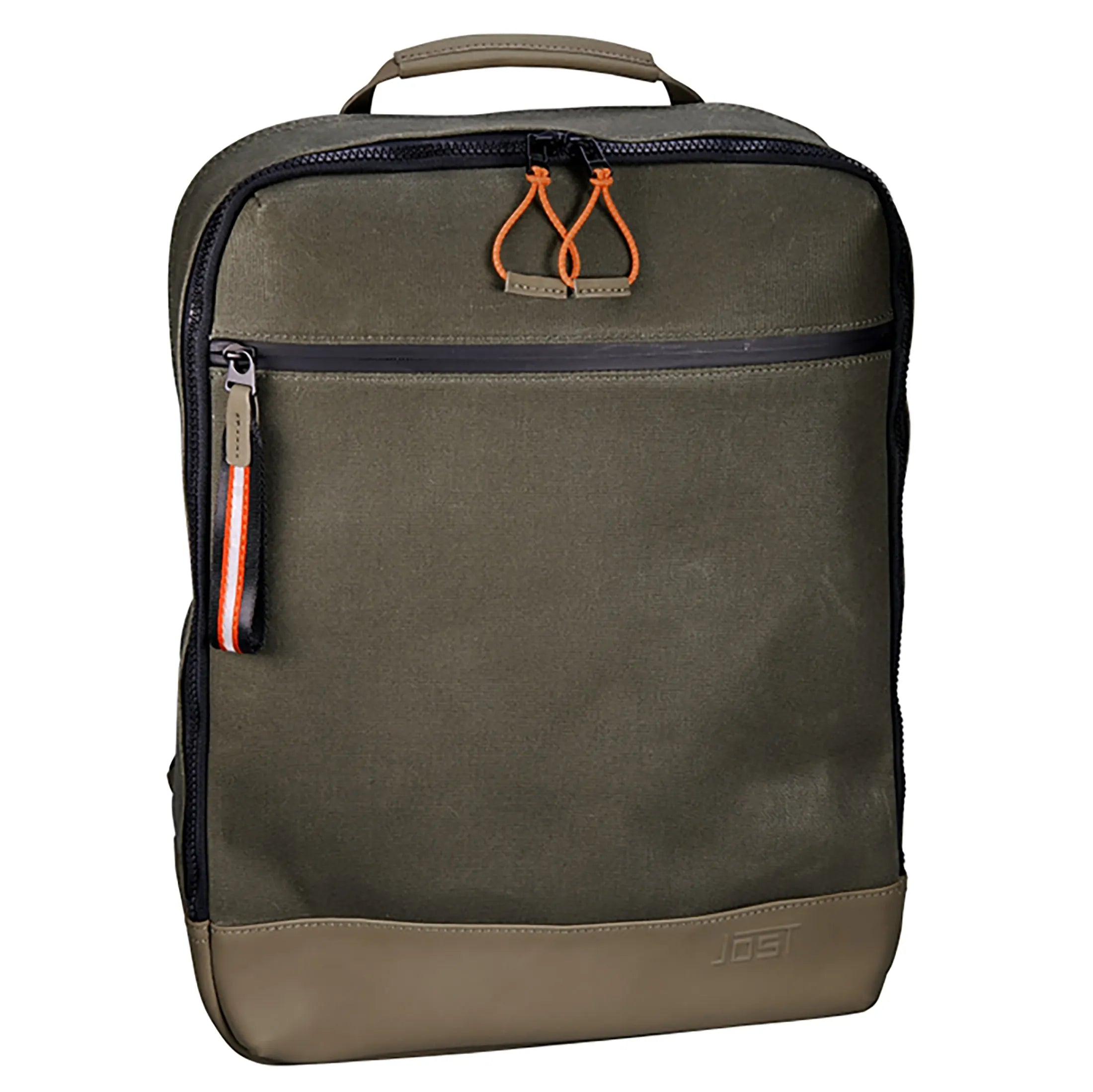 Jost Ystad daypack backpack with laptop compartment 44 cm - olive